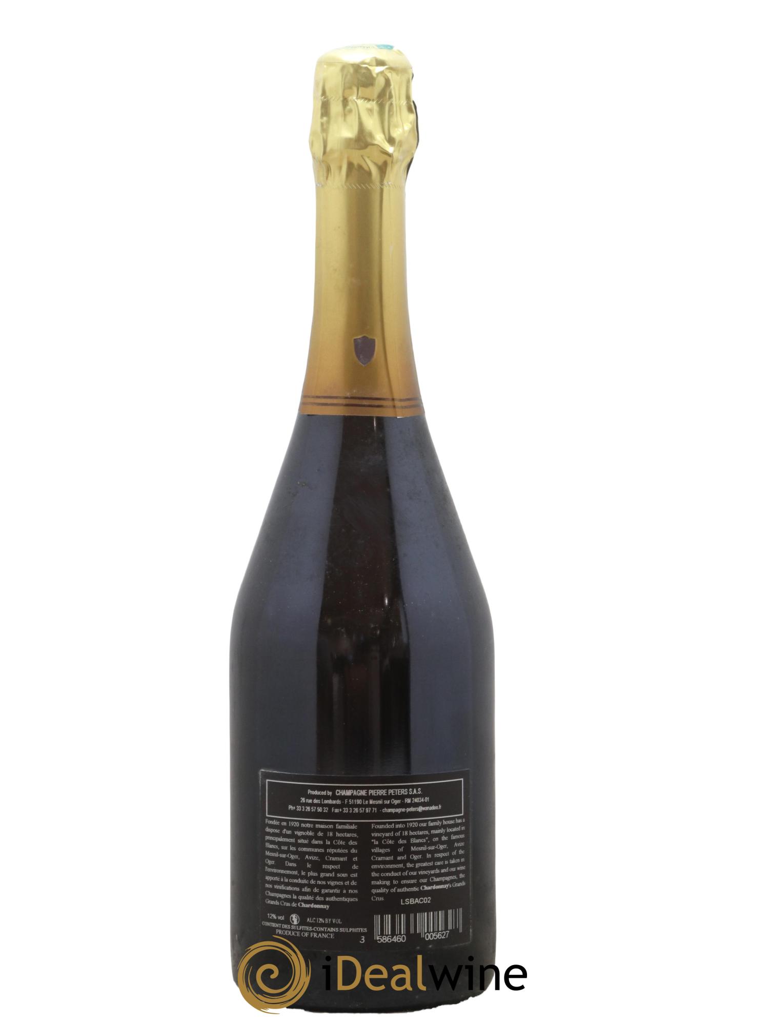 Cuvée Spéciale les Chétillons Blanc de Blancs Brut Pierre Péters  2002 - Lotto di 1 bottiglia - 1