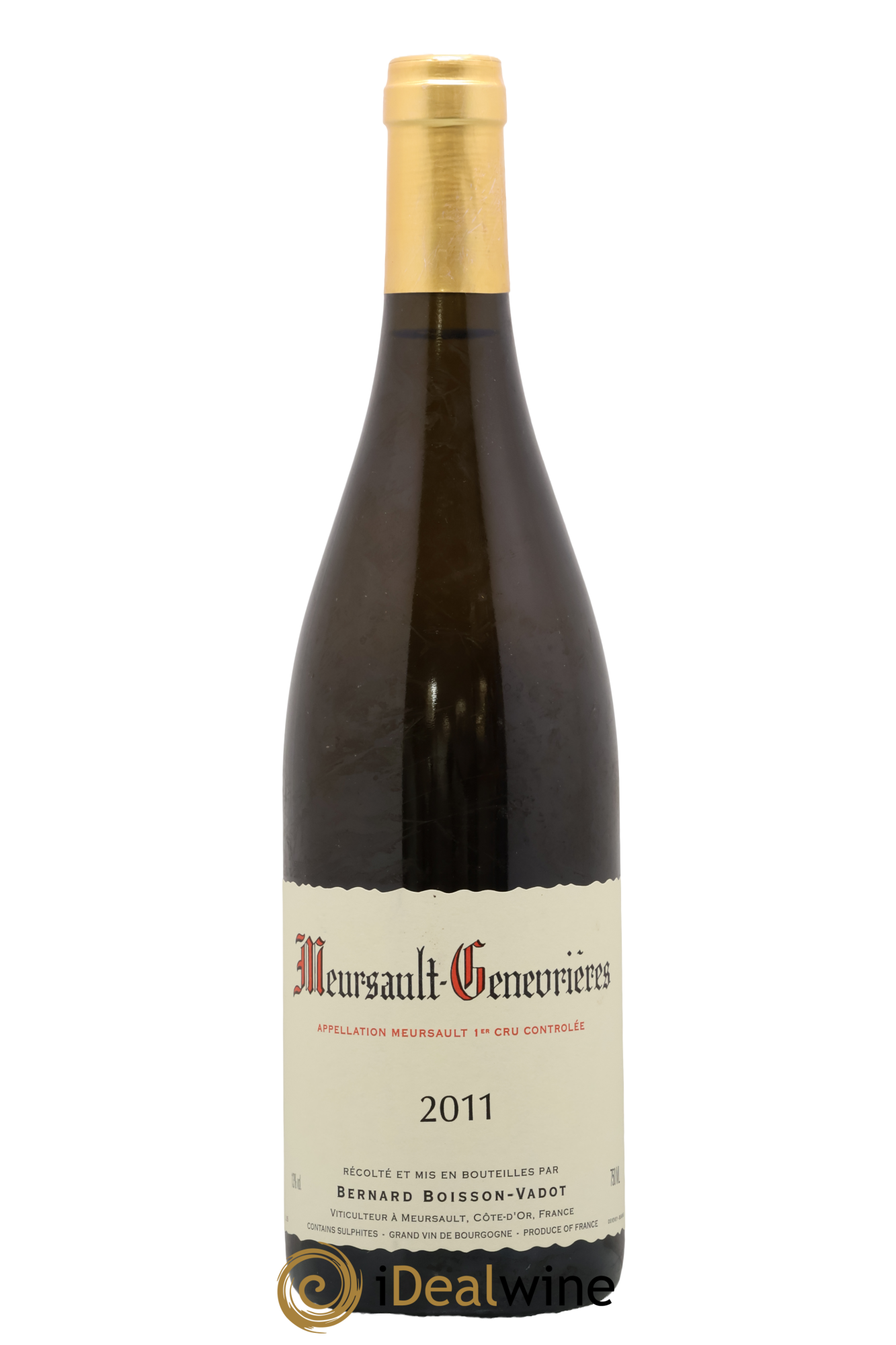 Meursault 1er Cru Genevrières Boisson-Vadot (Domaine) 2011 - Posten von 1 Flasche - 0
