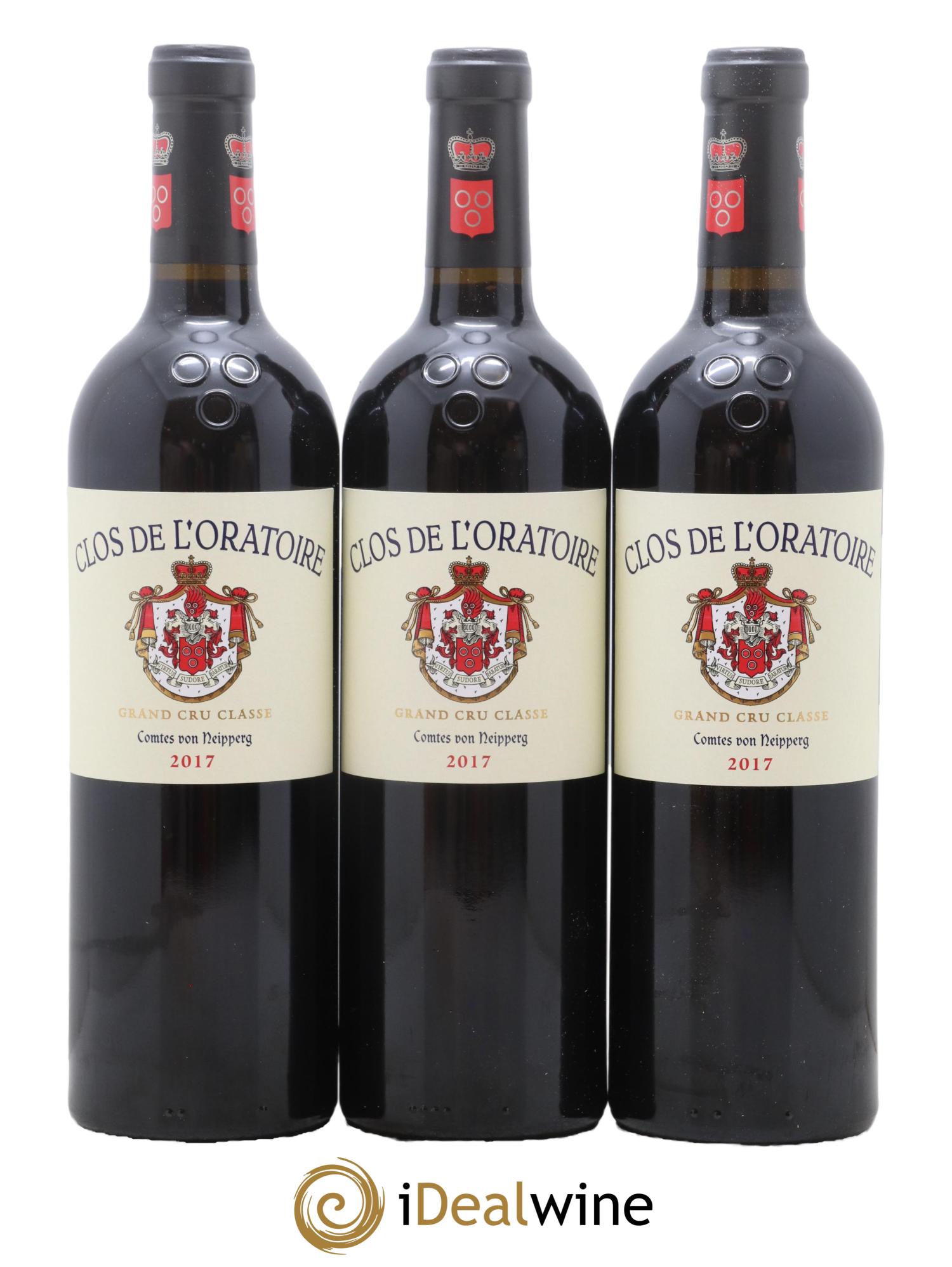 Clos de l'Oratoire Grand Cru Classé 2017 - Lot de 6 bouteilles - 1