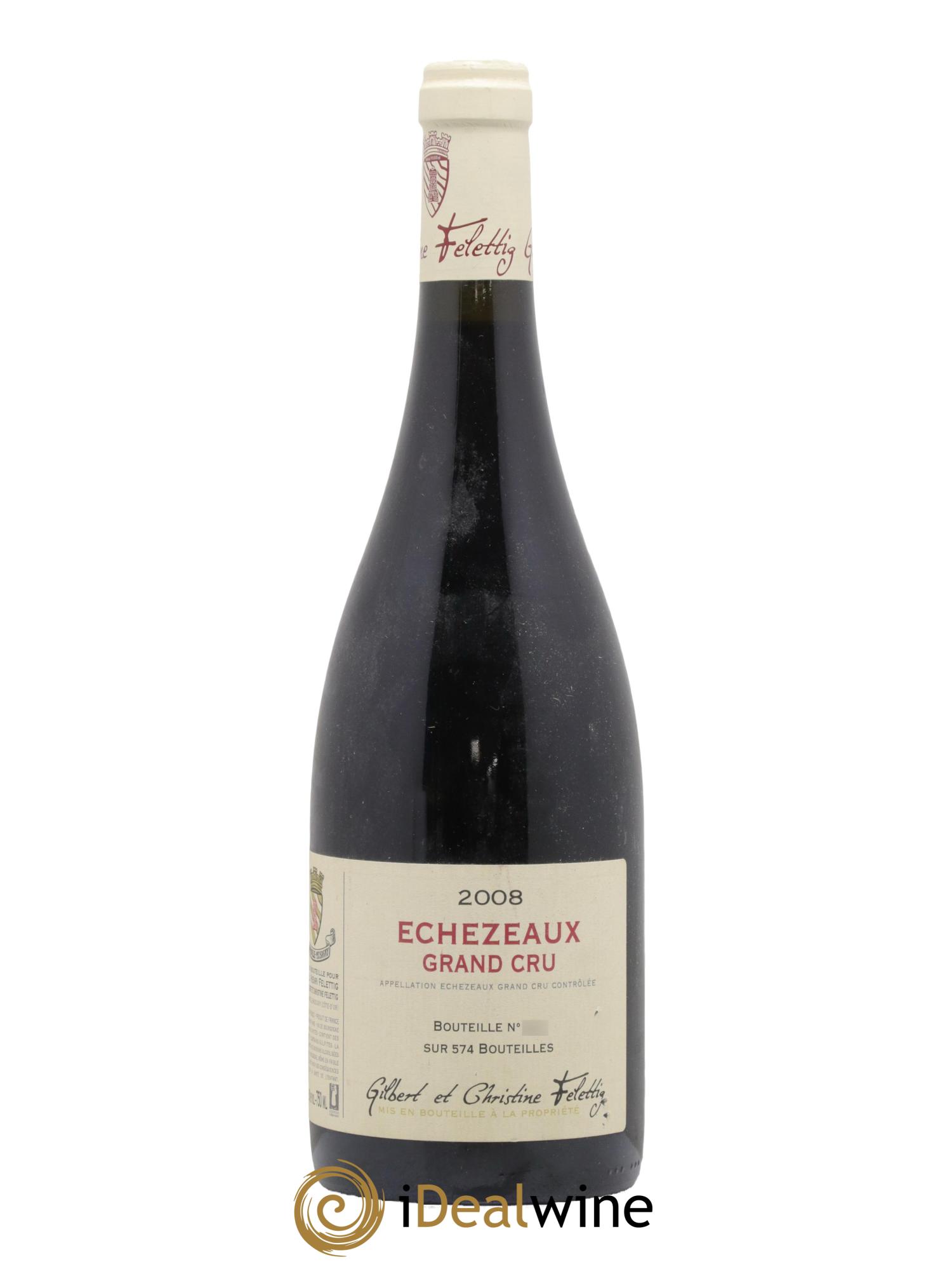 Echezeaux Grand Cru Felettig (Domaine) 2008 - Lot de 1 bouteille - 0