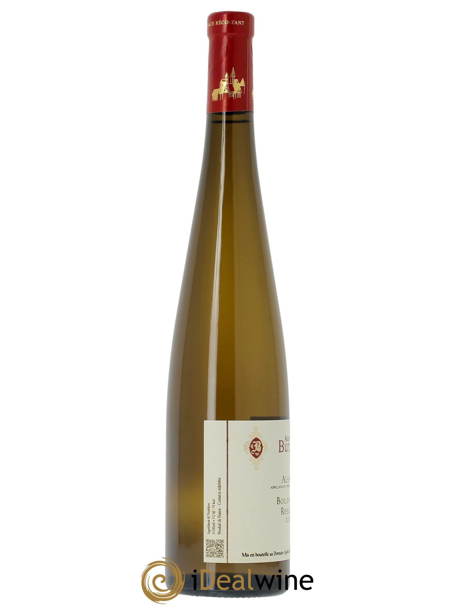 Alsace Riesling Bollenberg Agathe Bursin 2024 - Lot de 1 bouteille - 2