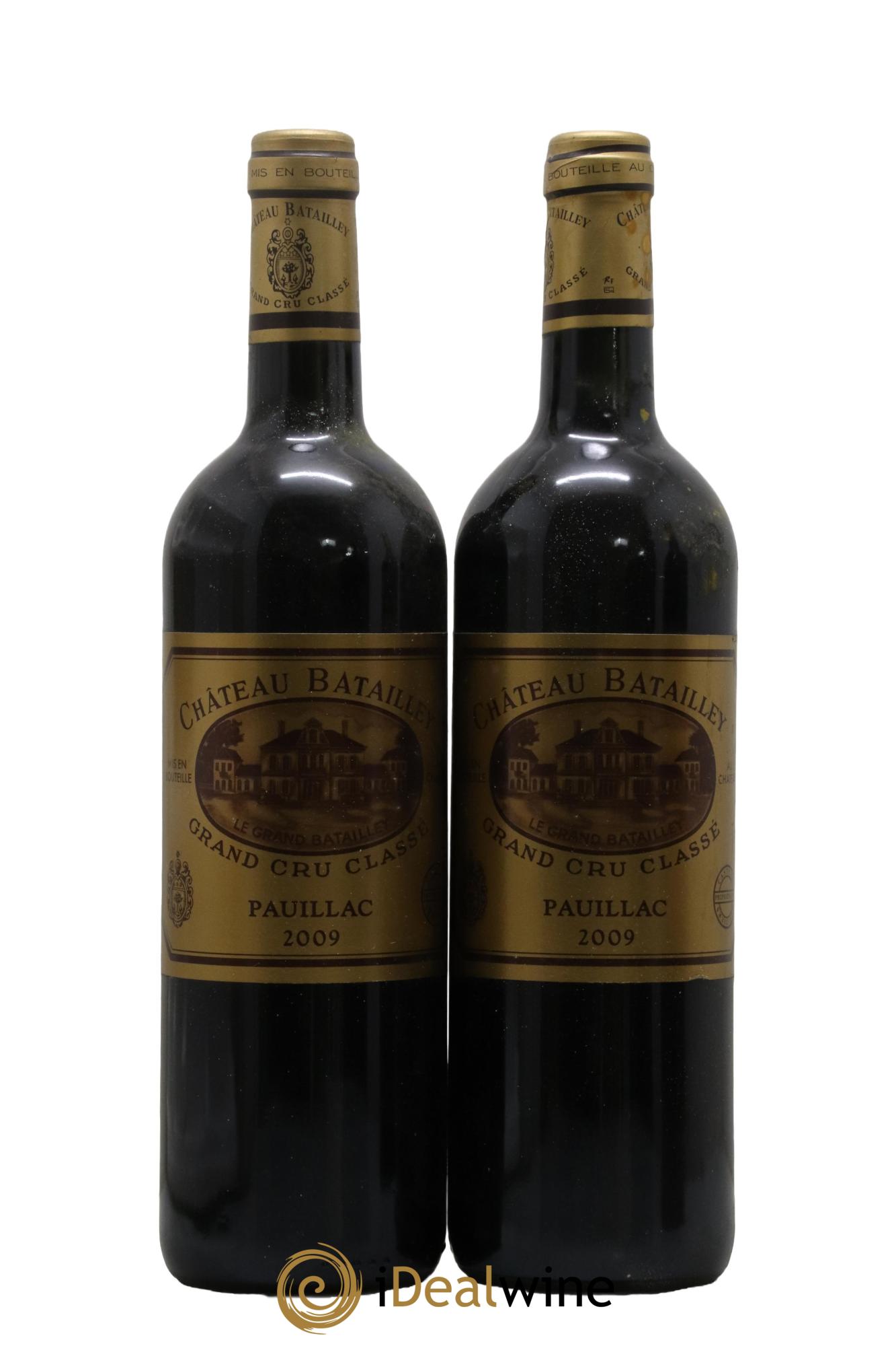 Château Batailley 5ème Grand Cru Classé 2009 - Lot de 2 bouteilles - 0
