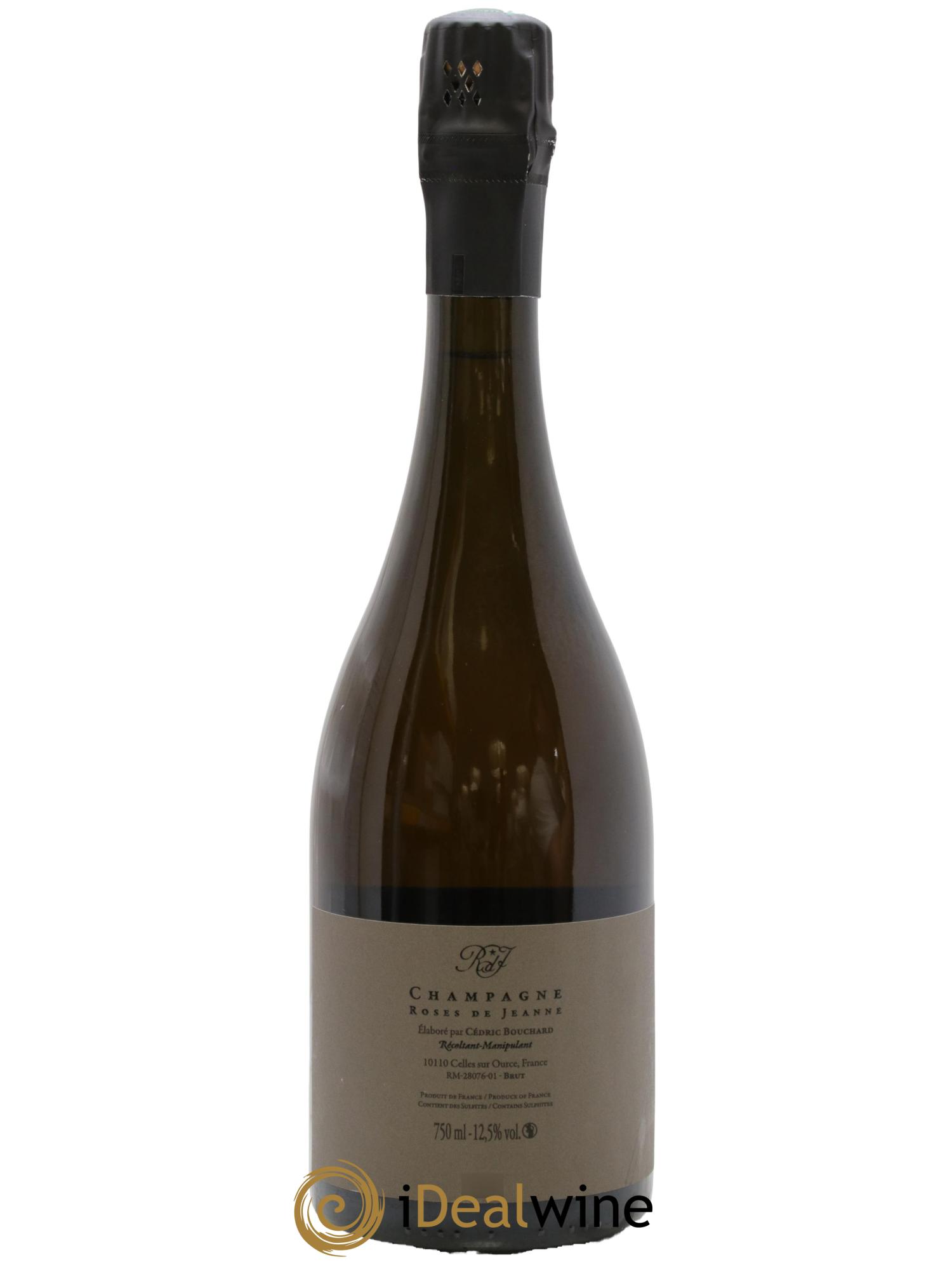 Roses de Jeanne Presle Blanc de Noirs Cédric Bouchard 2020 - Lot de 1 bouteille - 1