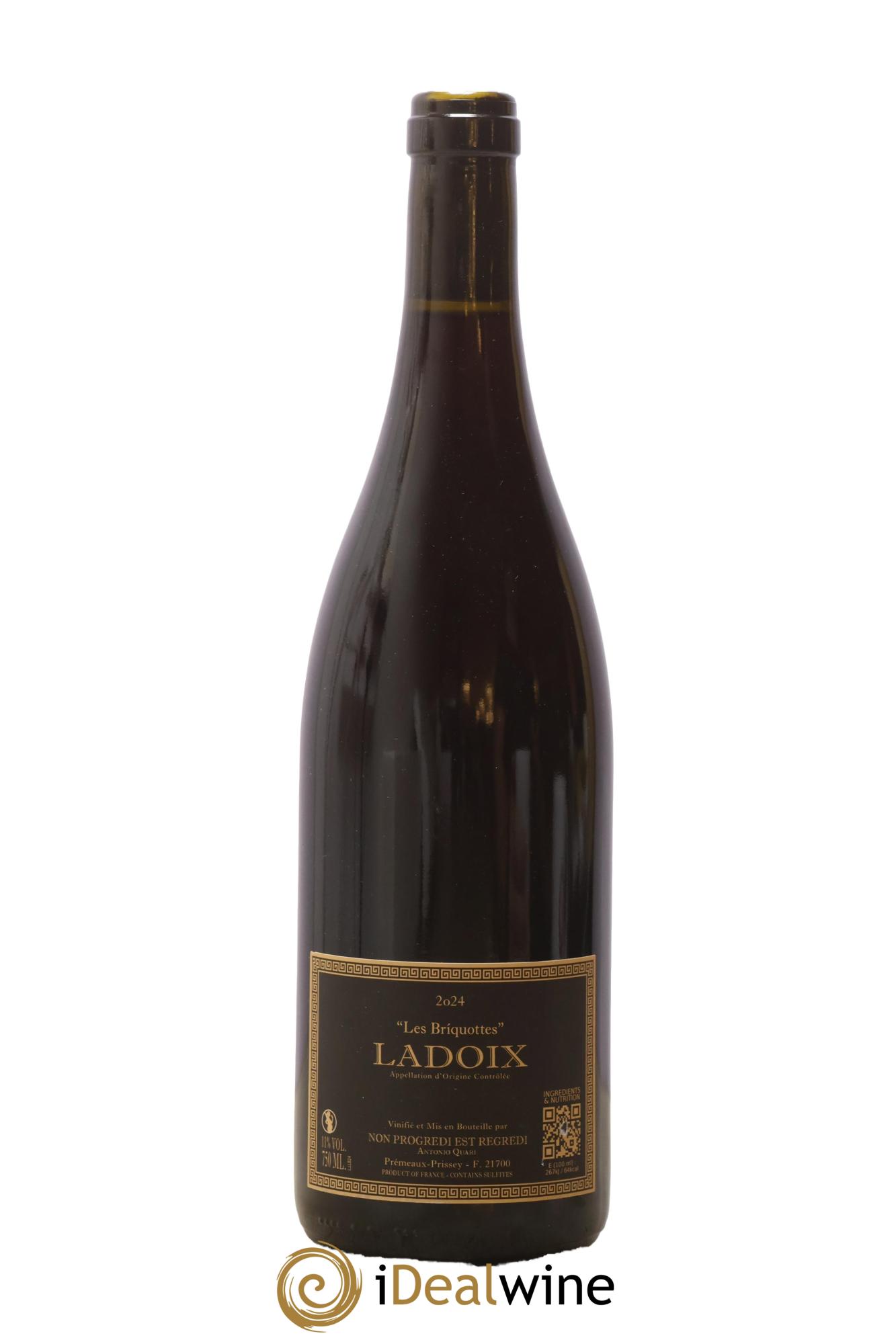 Ladoix Les Briquottes Antonio Quari 2024 - Lot of 1 bottle - 1