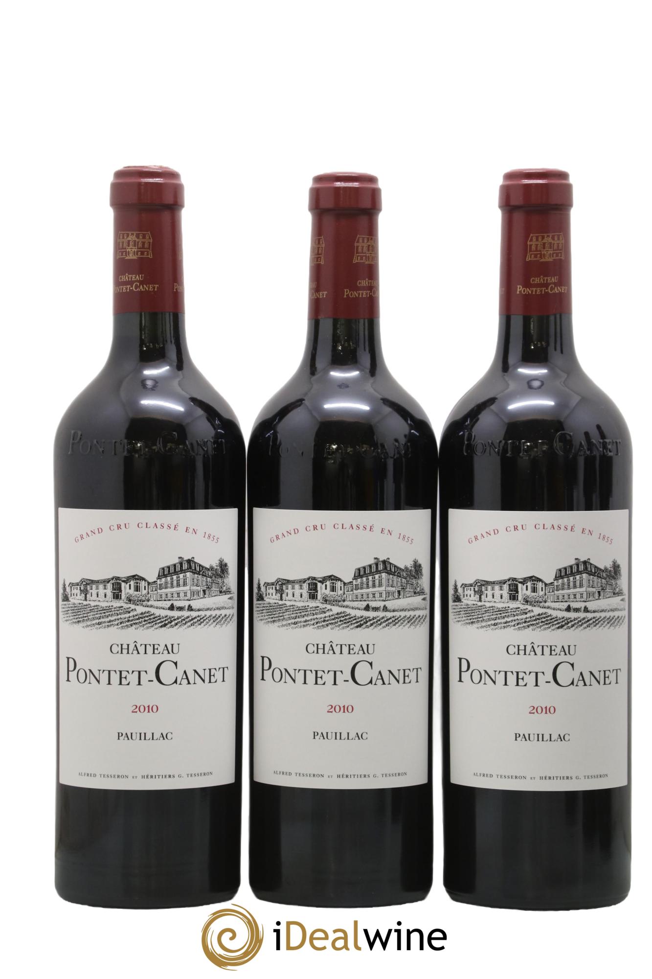 Château Pontet Canet 5ème Grand Cru Classé 2010 - Lotto di 6 bottiglie - 3