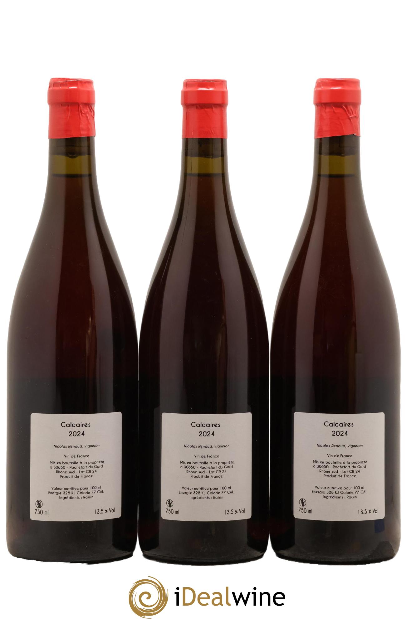 Vin de France Calcaires Clos des Grillons 2024 - Lot of 3 bottles - 1