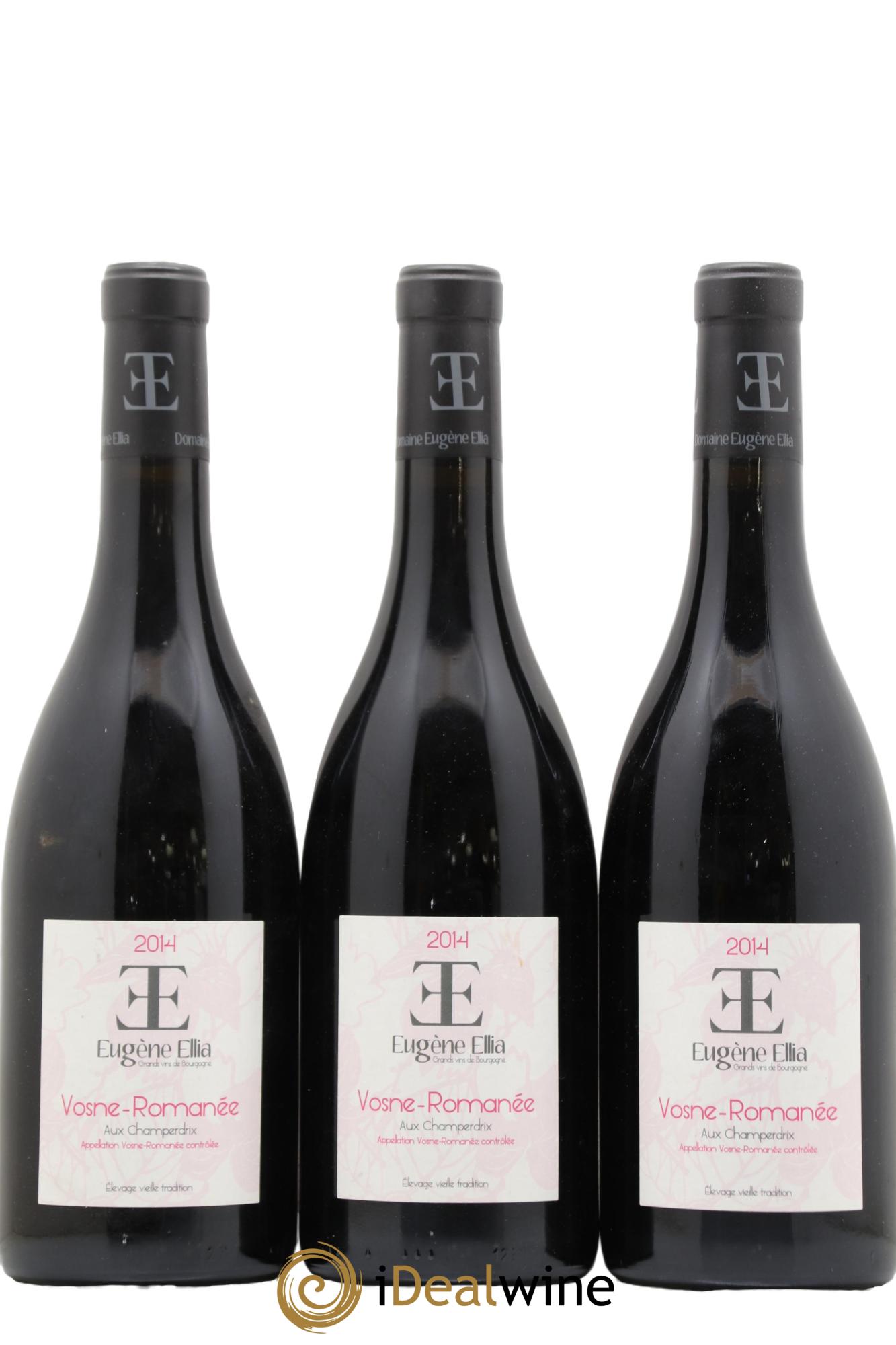 Vosne-Romanée Aux Champerdrix Eugene Ellia 2014 - Lot de 3 bouteilles - 0