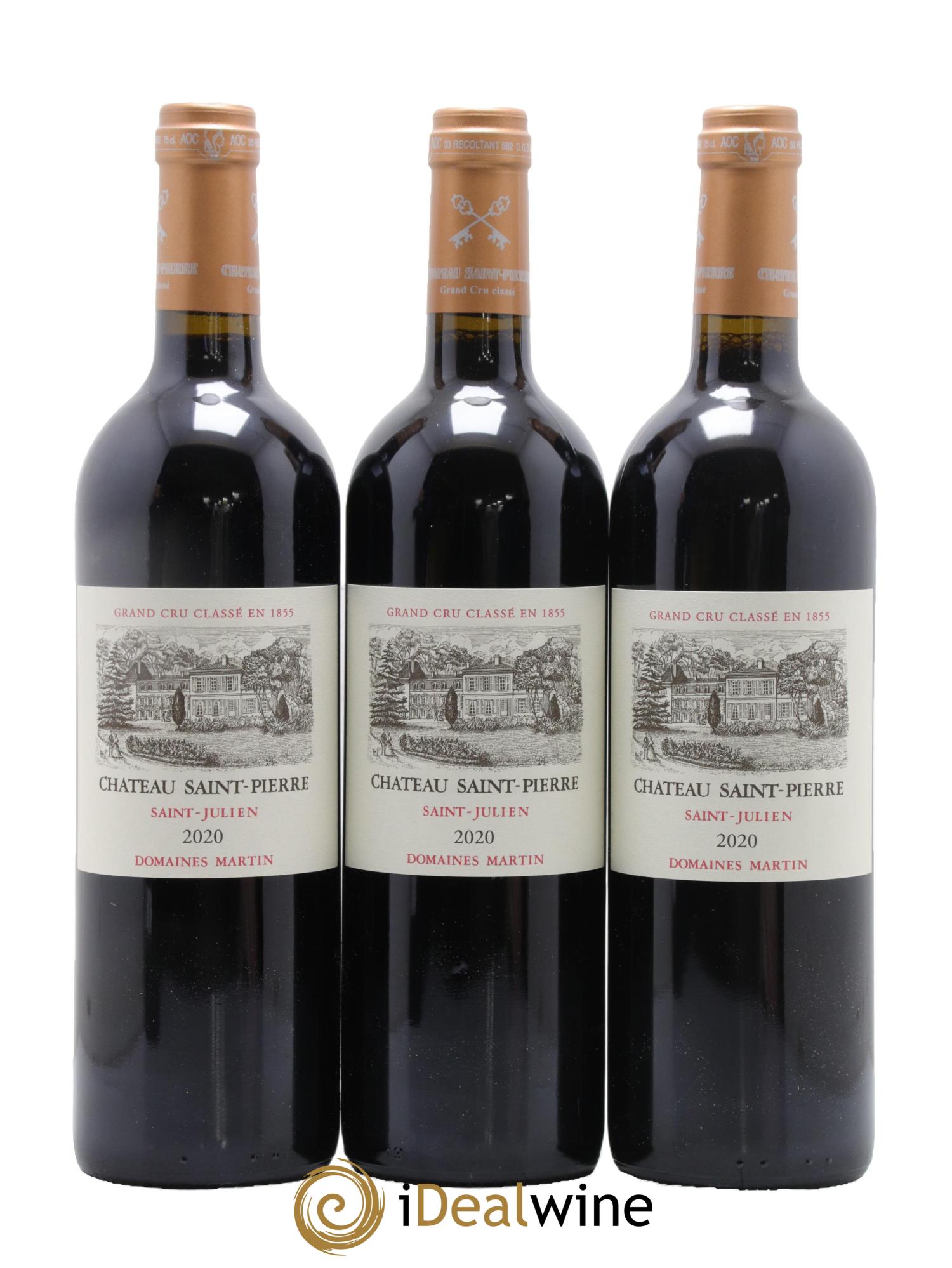 Château Saint-Pierre 4ème Grand Cru Classé 2020 - Lot de 12 bouteilles - 3