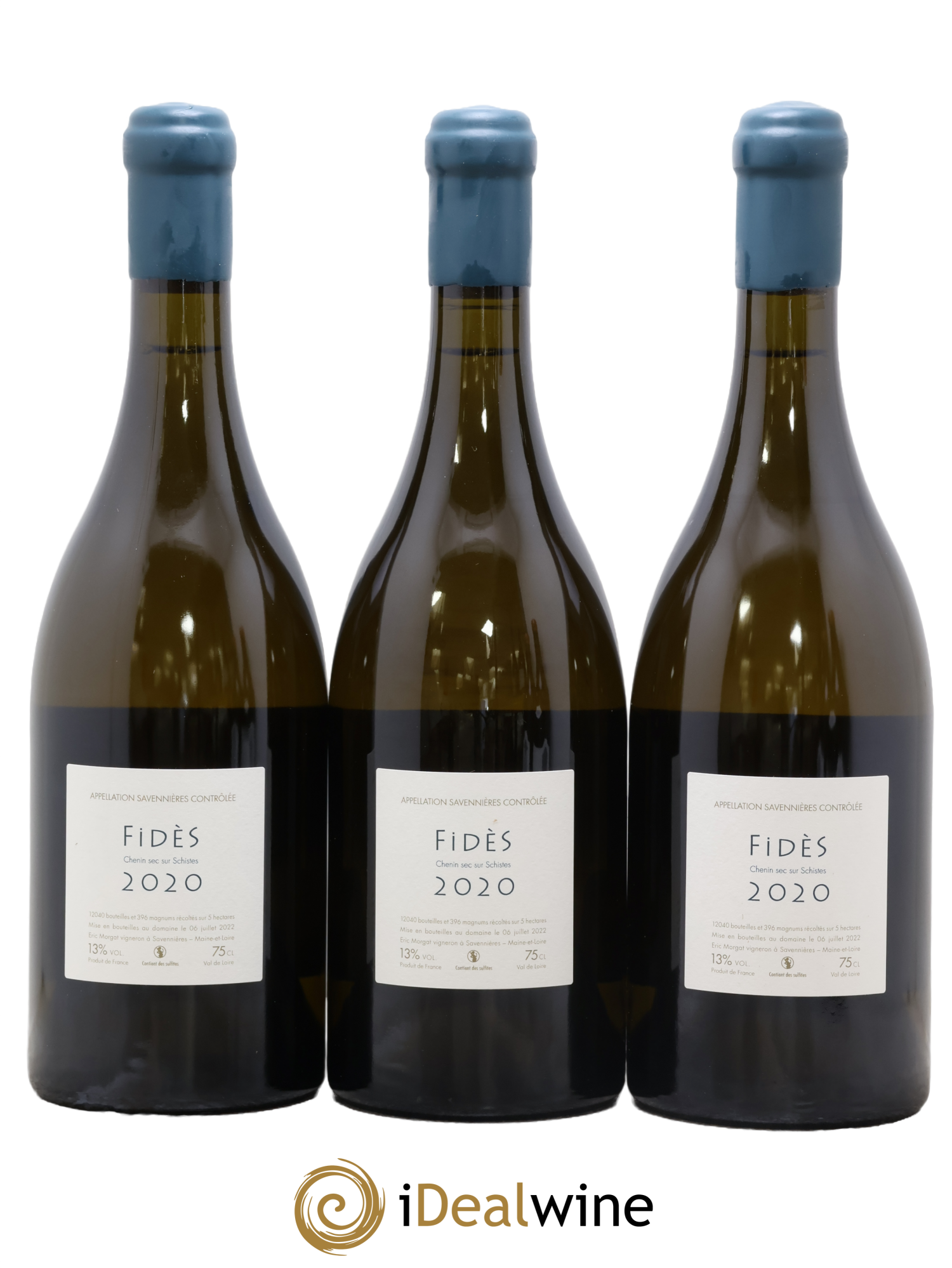 Savennières Fidès Eric Morgat 2020 - Lot de 3 bouteilles - 1