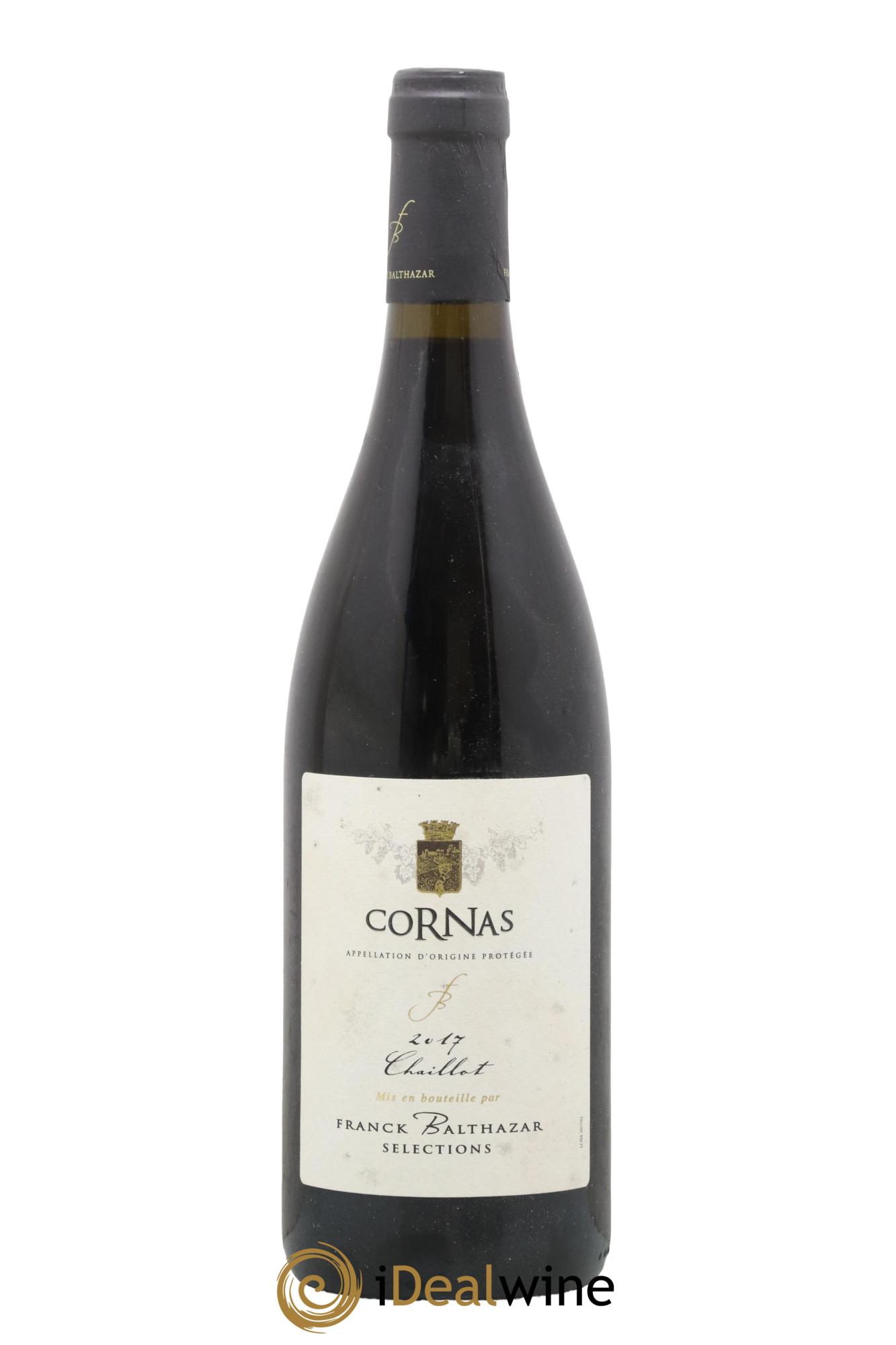 Cornas Chaillot Franck Balthazar (Domaine) 2017 - Lot de 1 bouteille - 0