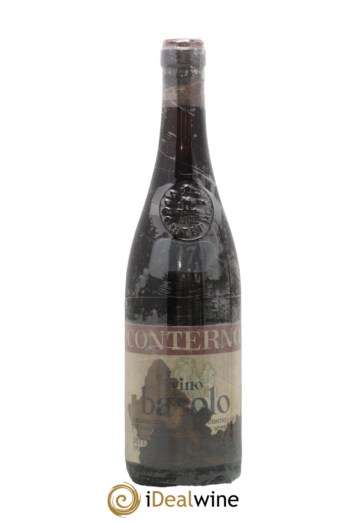 Barolo DOCG Giacomo Conterno 1970 - Lot de 1 bouteille - 0