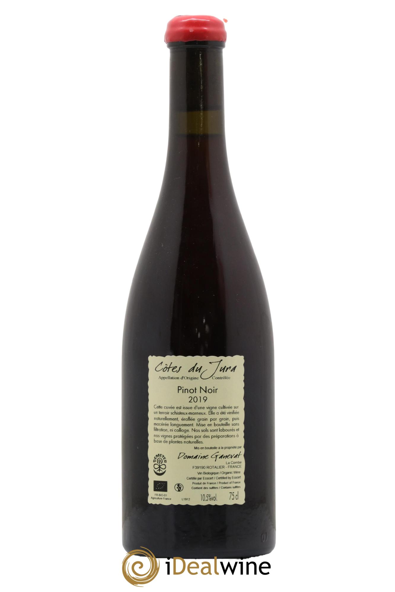 Côtes du Jura Julien En Billat Jean-François Ganevat (Domaine) 2019 - Lot de 1 bouteille - 1