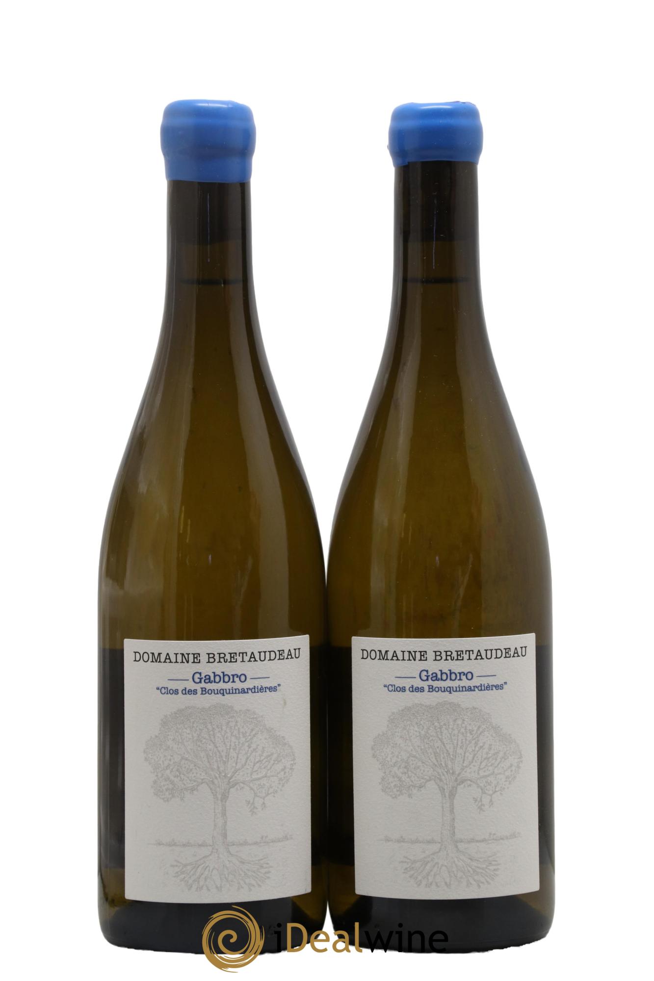 Muscadet-Sèvre-et-Maine Gabbro Clos des Bouquinardières Jérôme Bretaudeau - Domaine de Bellevue 2023 - Lot de 2 bouteilles - 0