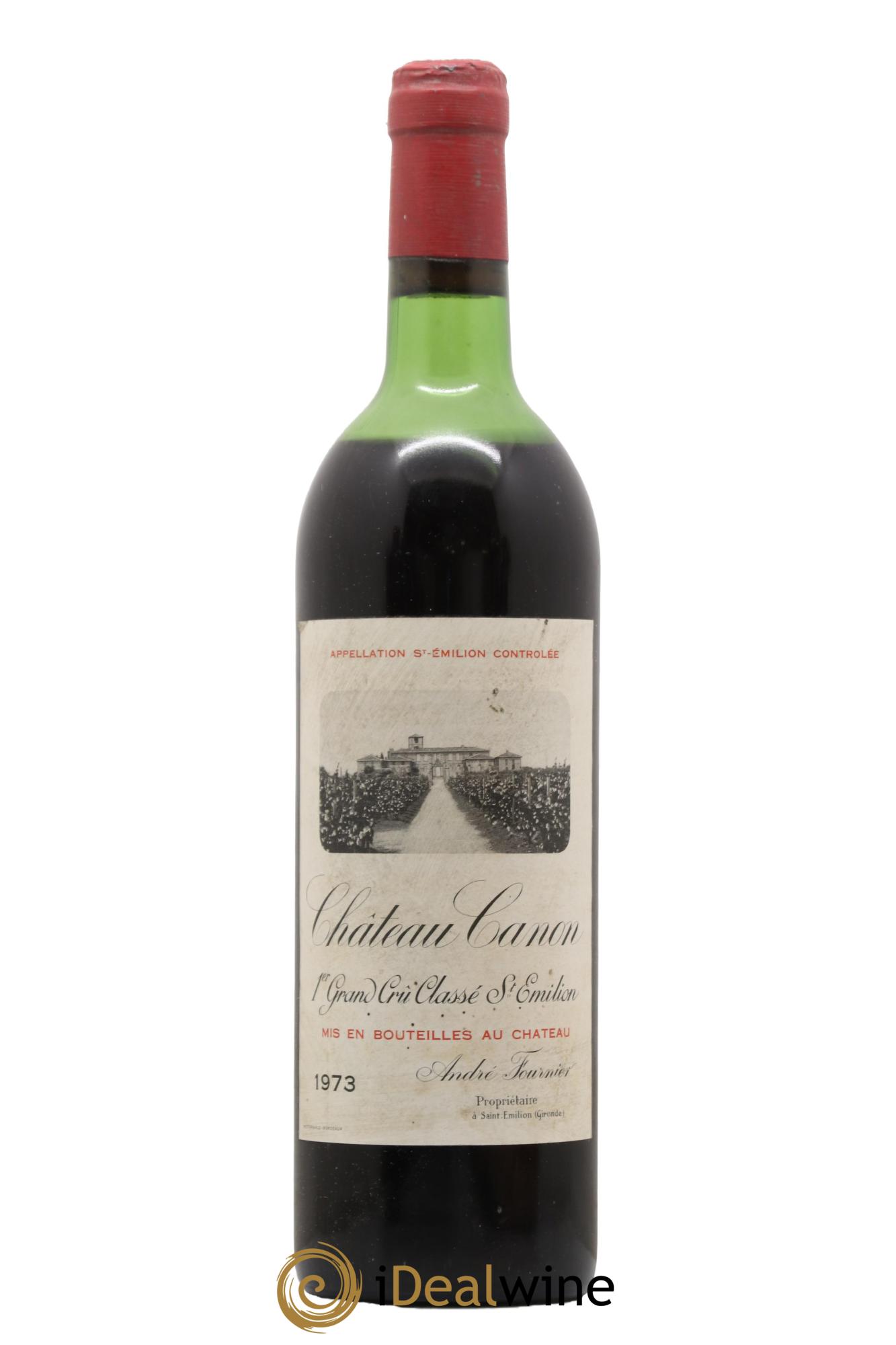 Château Canon 1er Grand Cru Classé B 1973 - Lot de 1 bouteille - 0