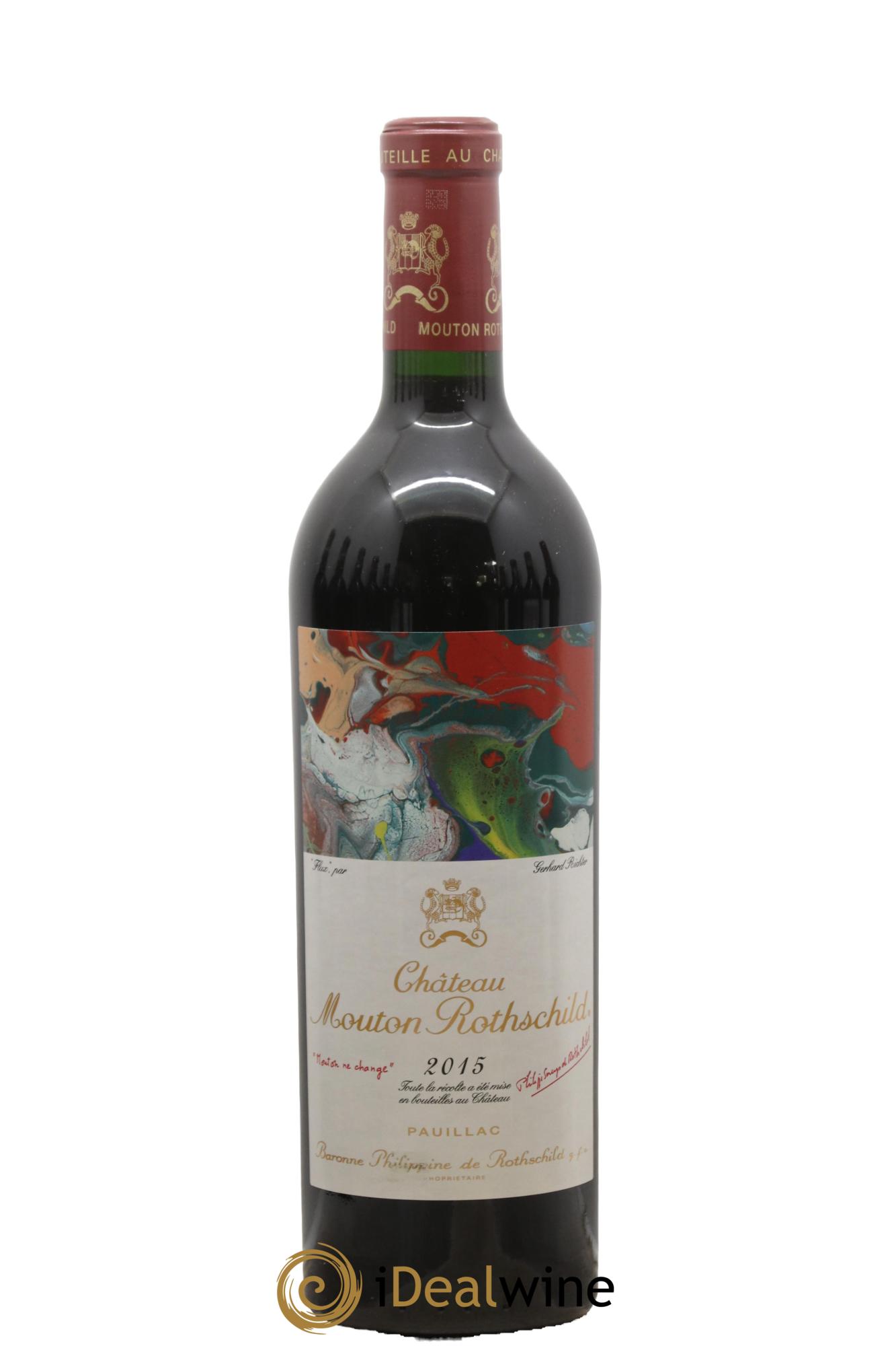Château Mouton Rothschild 1er Grand Cru Classé 2015 - Lot of 1 bottle - 0