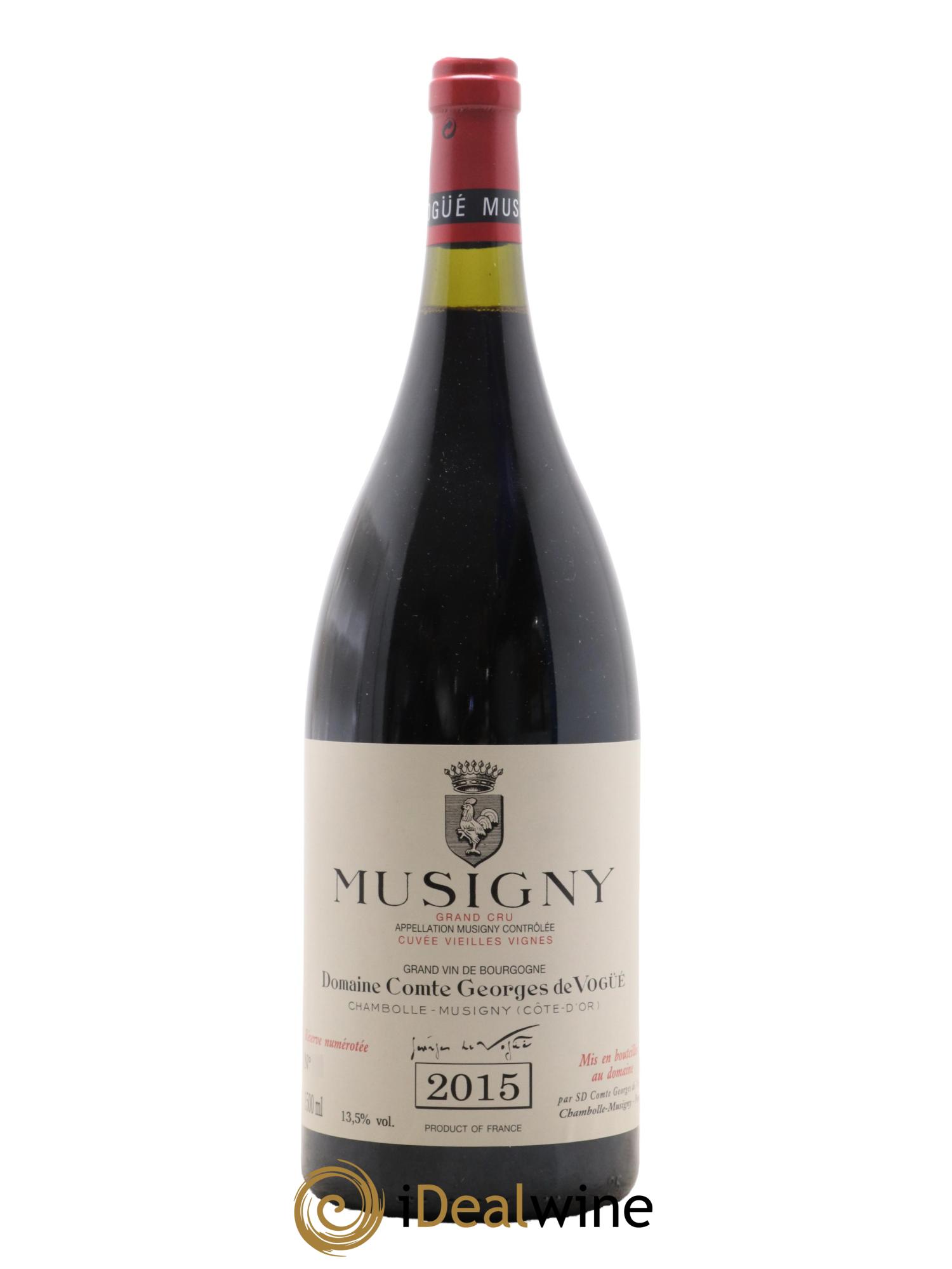 Musigny Grand Cru Cuvée Vieilles Vignes Comte Georges de Vogüé 2015 - Lot de 1 magnum - 0