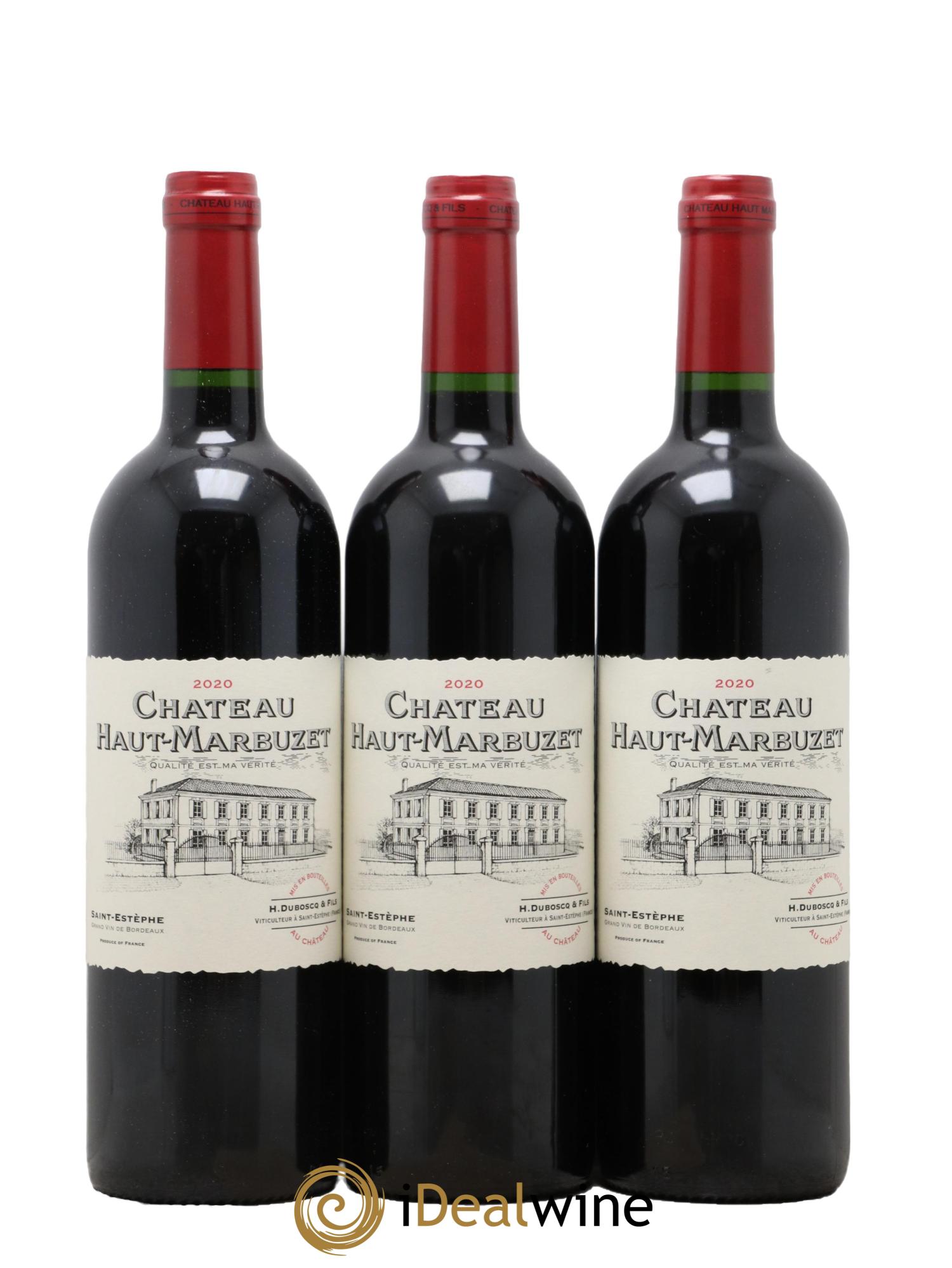 Château Haut Marbuzet 2020 - Lot de 6 bouteilles - 2