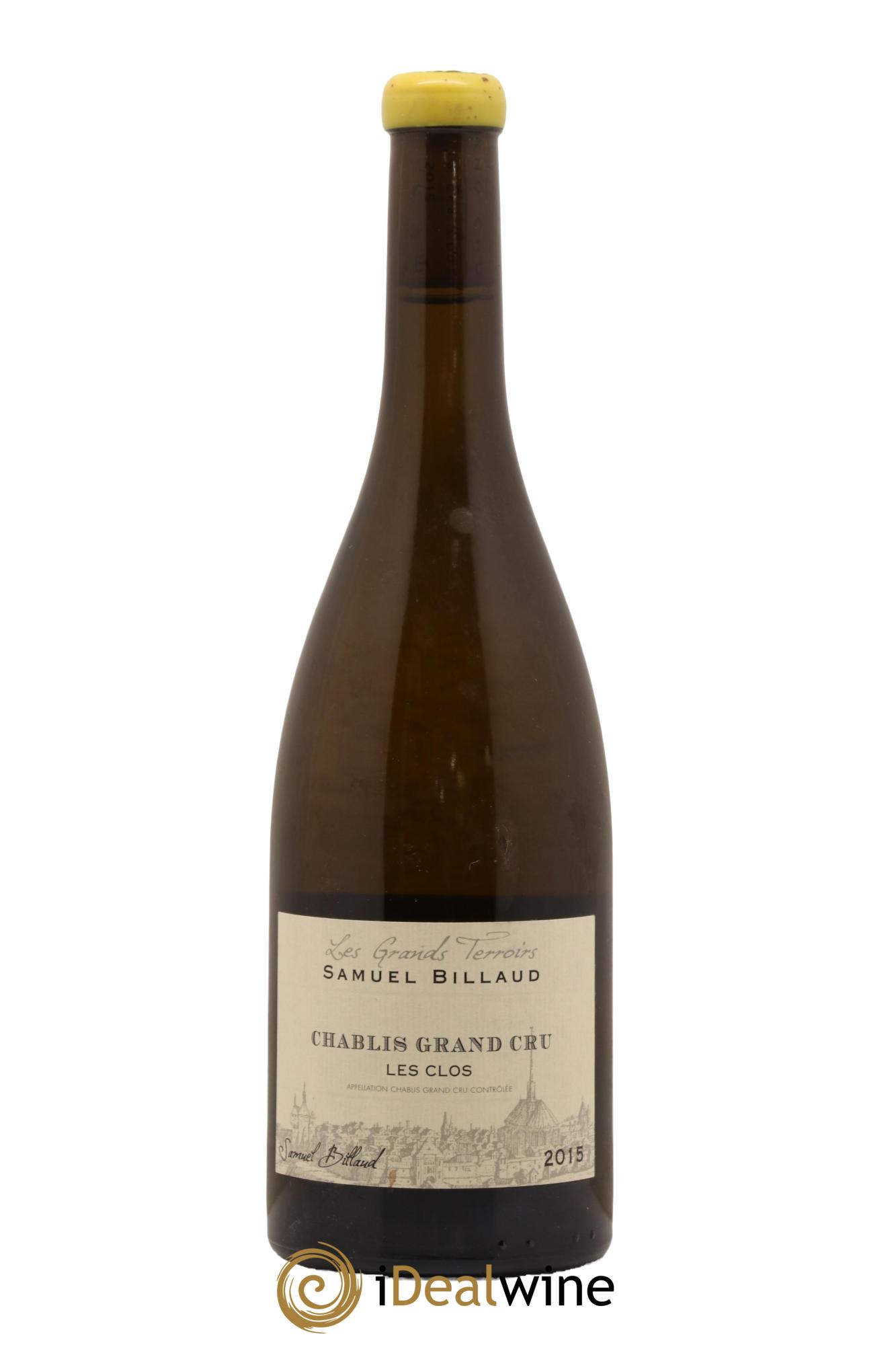 Chablis Grand Cru Les Clos Samuel Billaud 2015 - Lot de 1 bouteille - 0