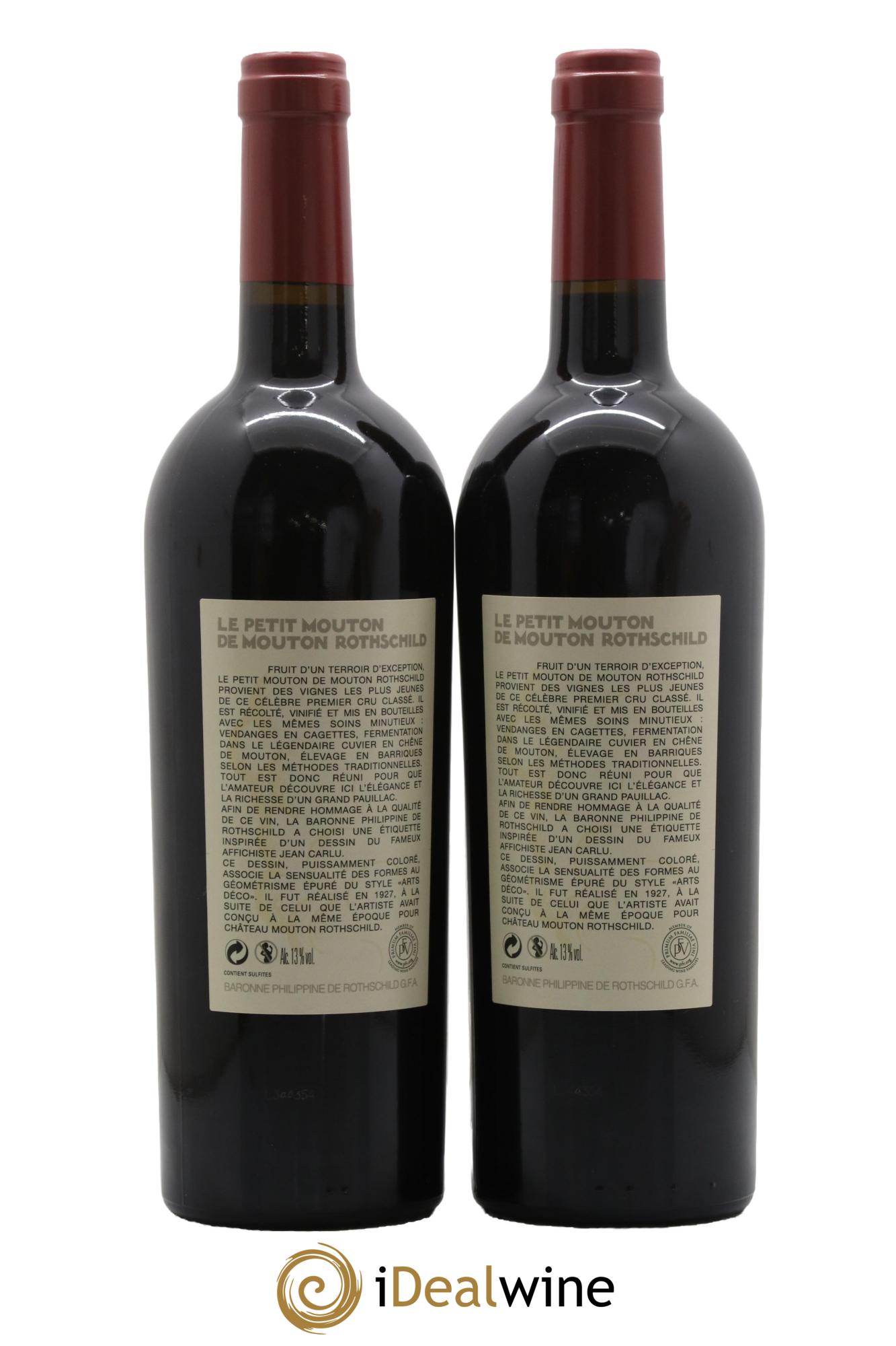 Petit Mouton Second Vin 2014 - Lotto di 2 bottiglie - 1