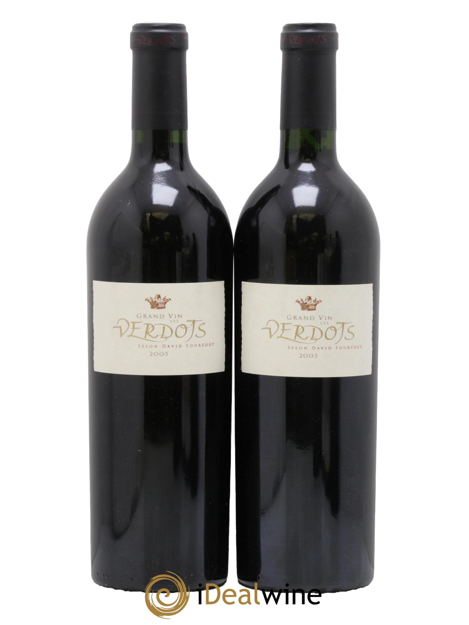 Côtes de Bergerac Les Verdots L'Excellence David Fourtout 2005 - Lotto di 2 bottiglie - 0