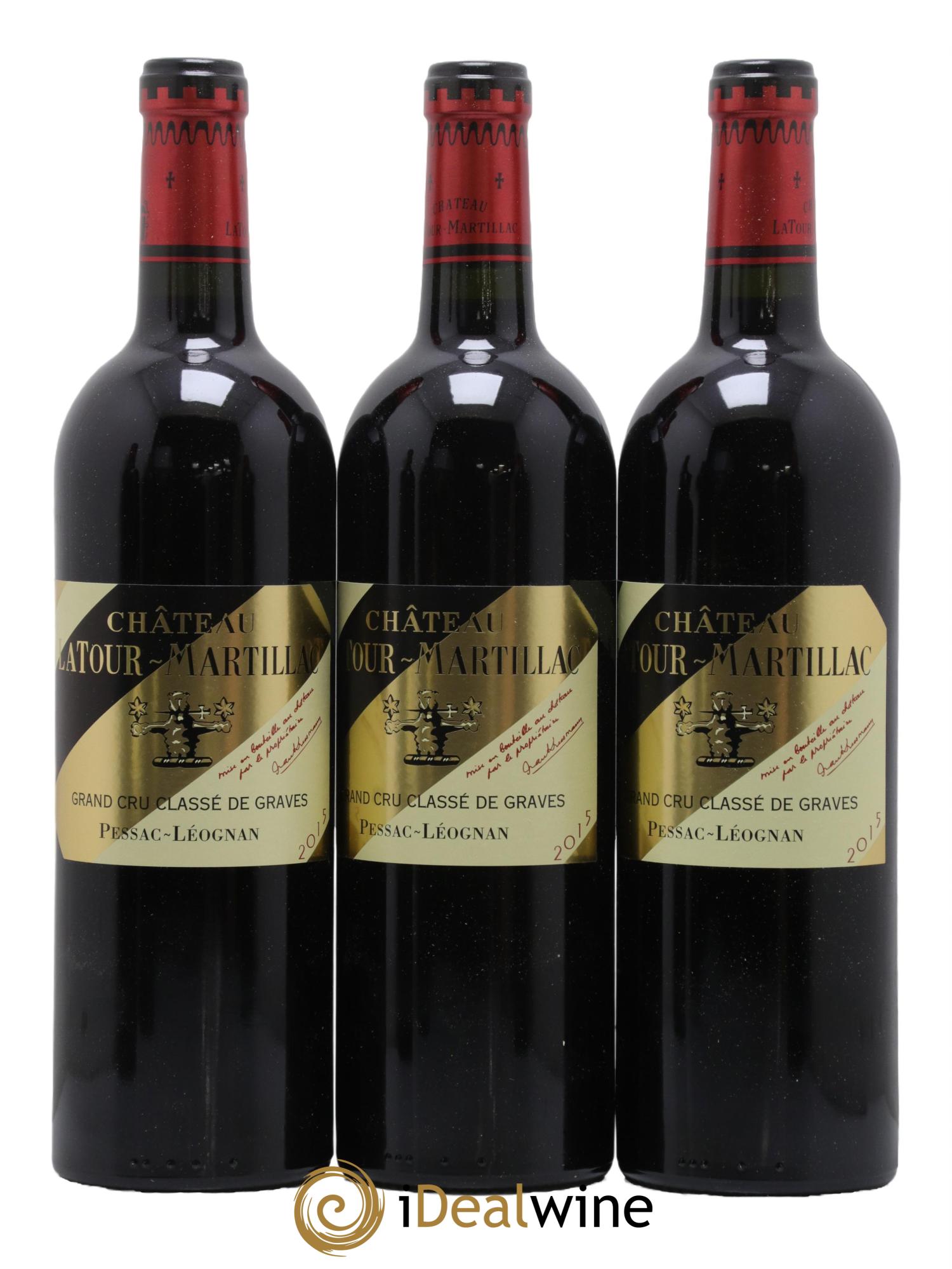 Château Latour-Martillac Cru Classé de Graves 2015 - Lot de 6 bouteilles - 1