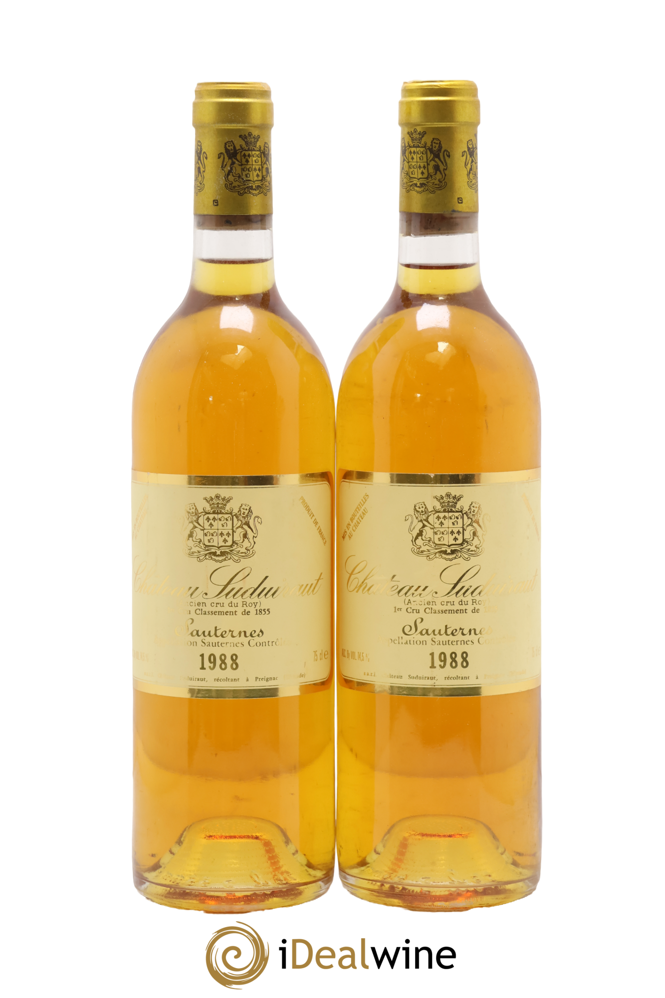 Château Suduiraut 1er Grand Cru Classé 1988 - Lot de 2 bouteilles - 0