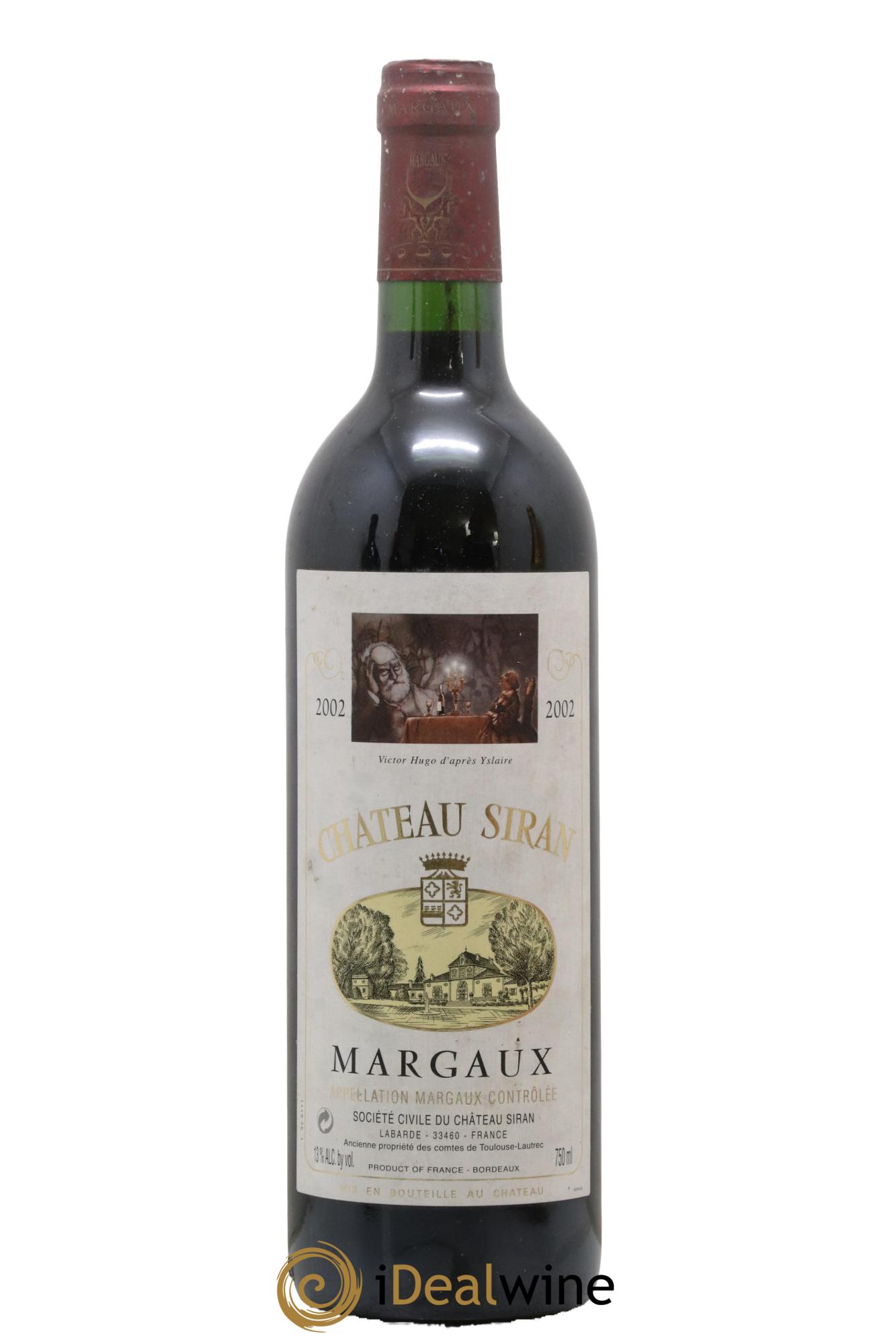 Château Siran 2002 - Lotto di 1 bottiglia - 0