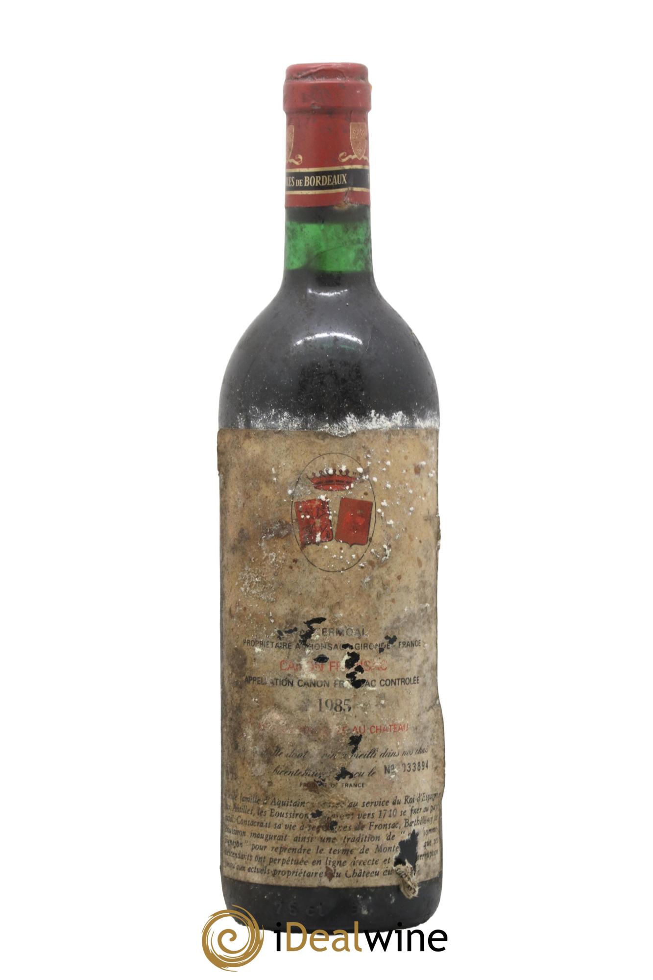 Fronsac 1980 - Posten von 1 Flasche - 0