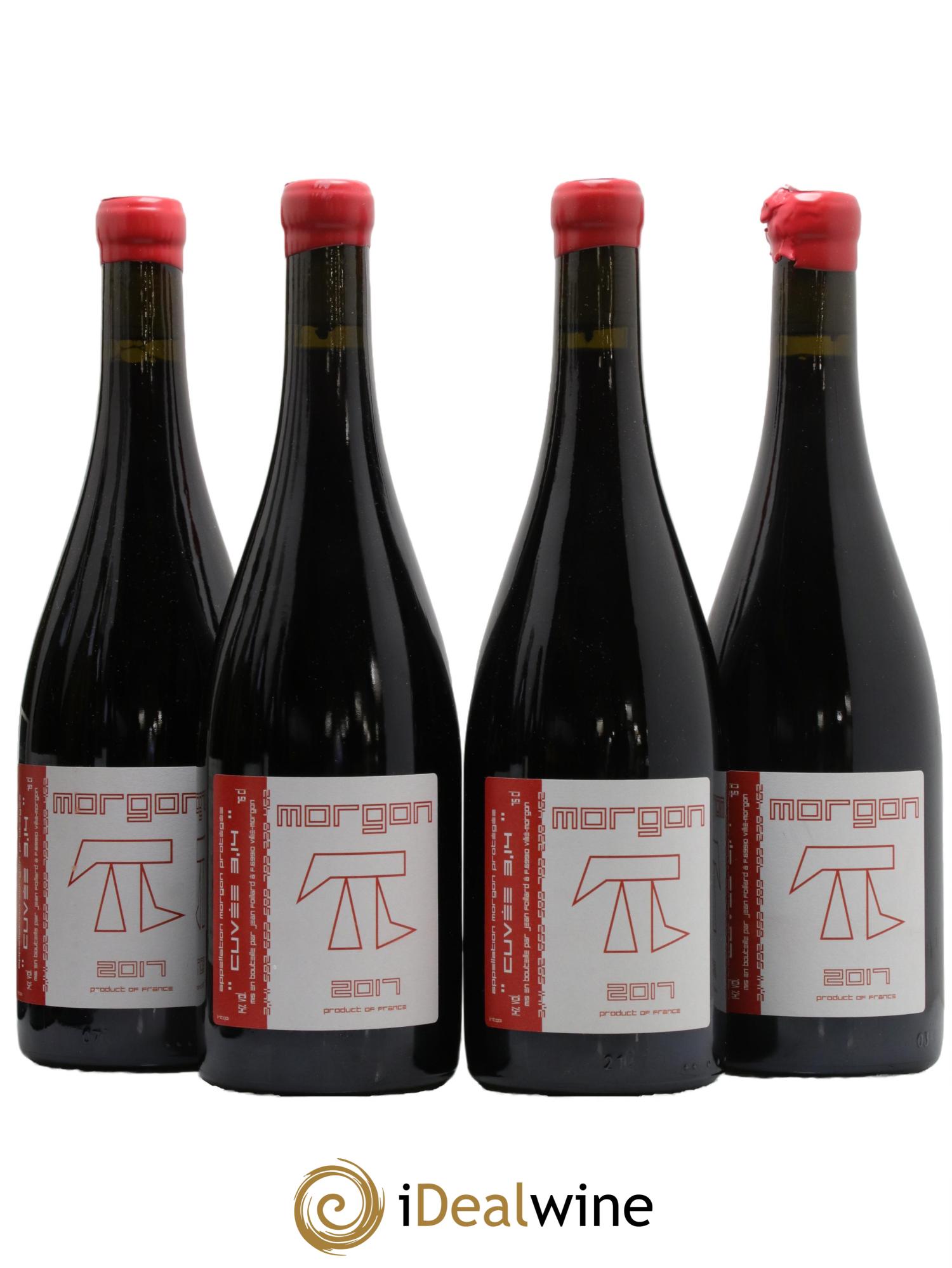 Morgon 3.14 Jean Foillard 2017 - Lot de 4 bouteilles - 0