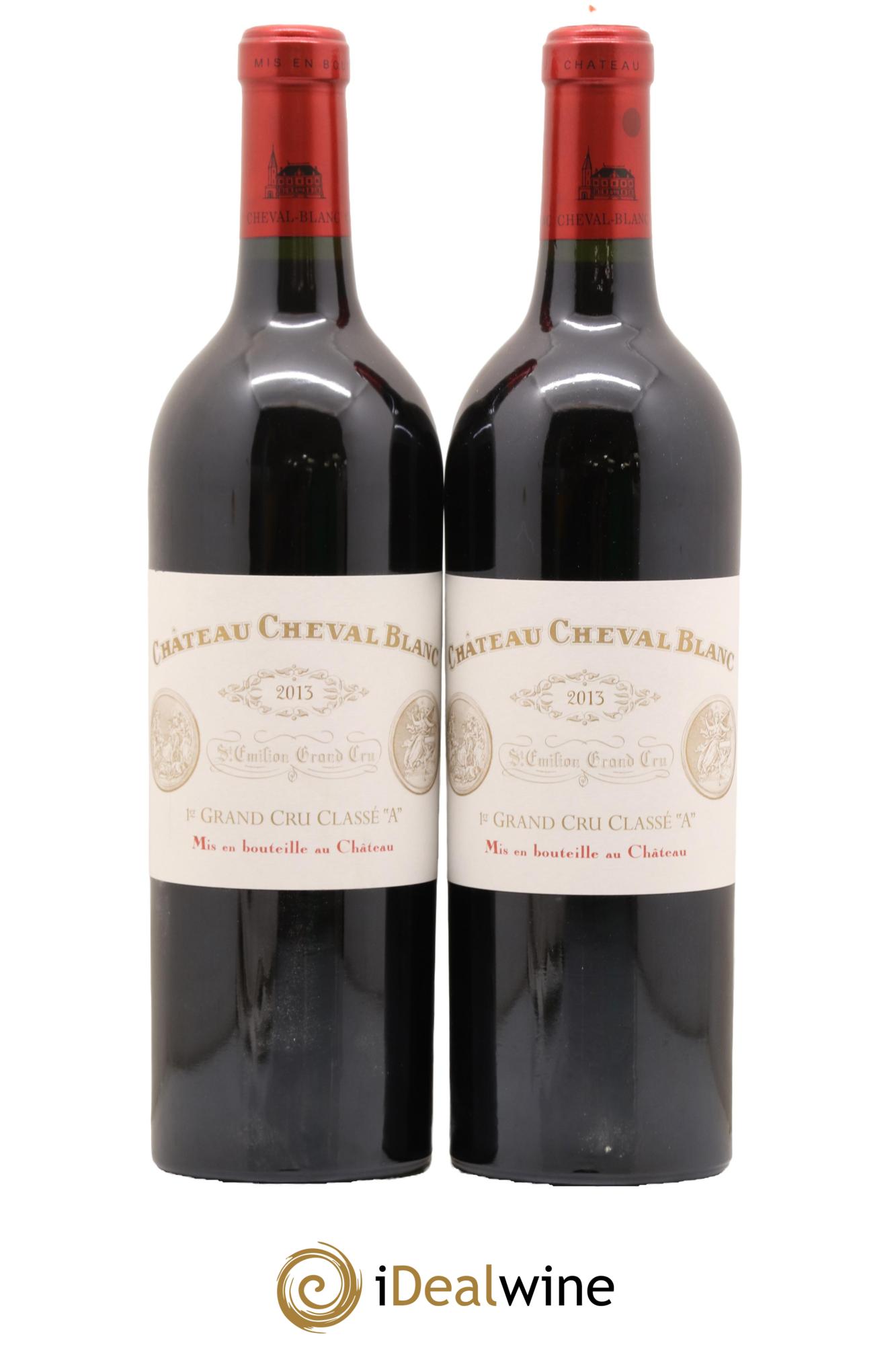 Château Cheval Blanc 1er Grand Cru Classé A 2013 - Lot de 2 bouteilles - 0