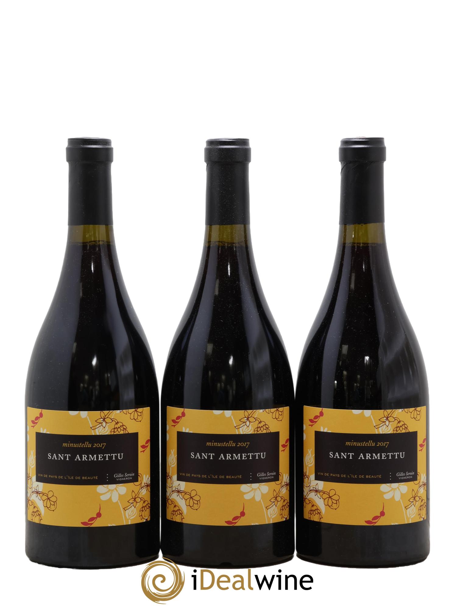 IGP Ile de Beauté Minustellu Sant Armettu (Domaine) 2017 - Lotto di 3 bottiglie - 0