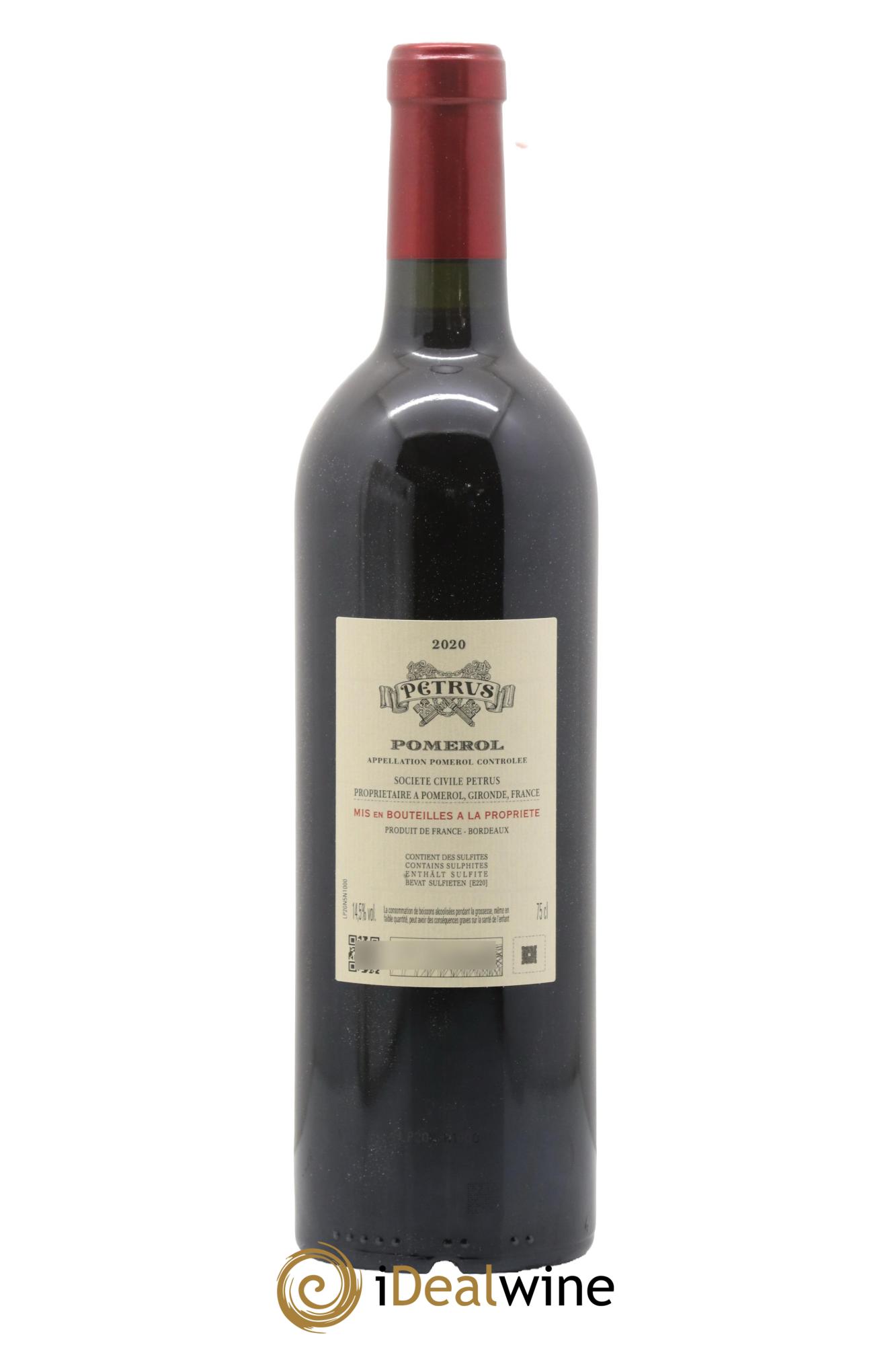 Petrus  2020 - Lot de 1 bouteille - 2