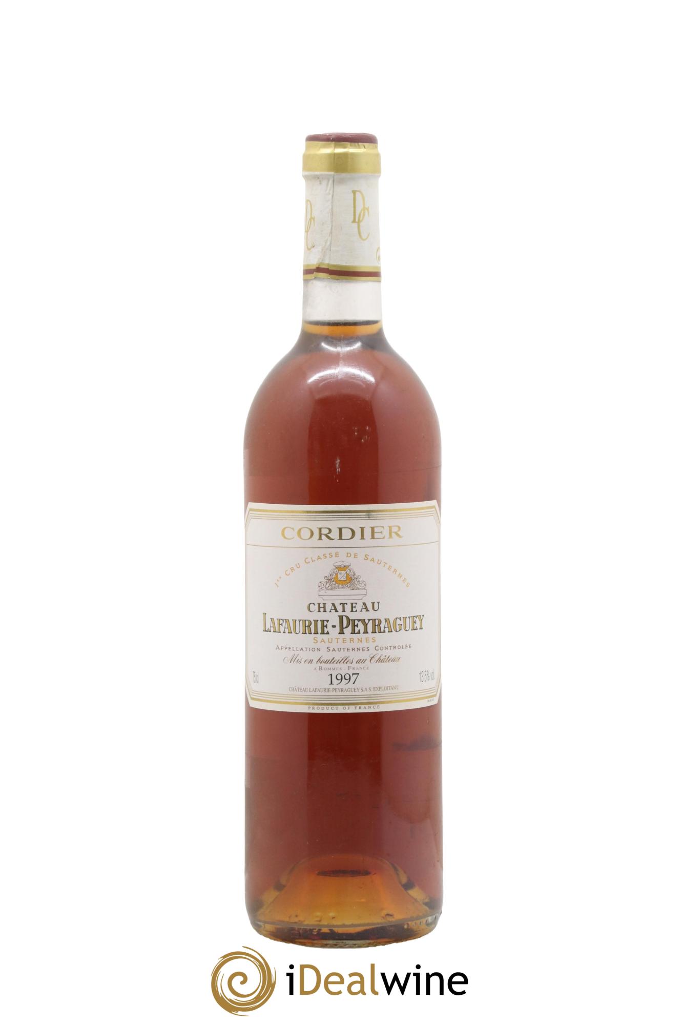 Château Lafaurie-Peyraguey 1er Grand Cru Classé 1997 - Lot de 1 bouteille - 0