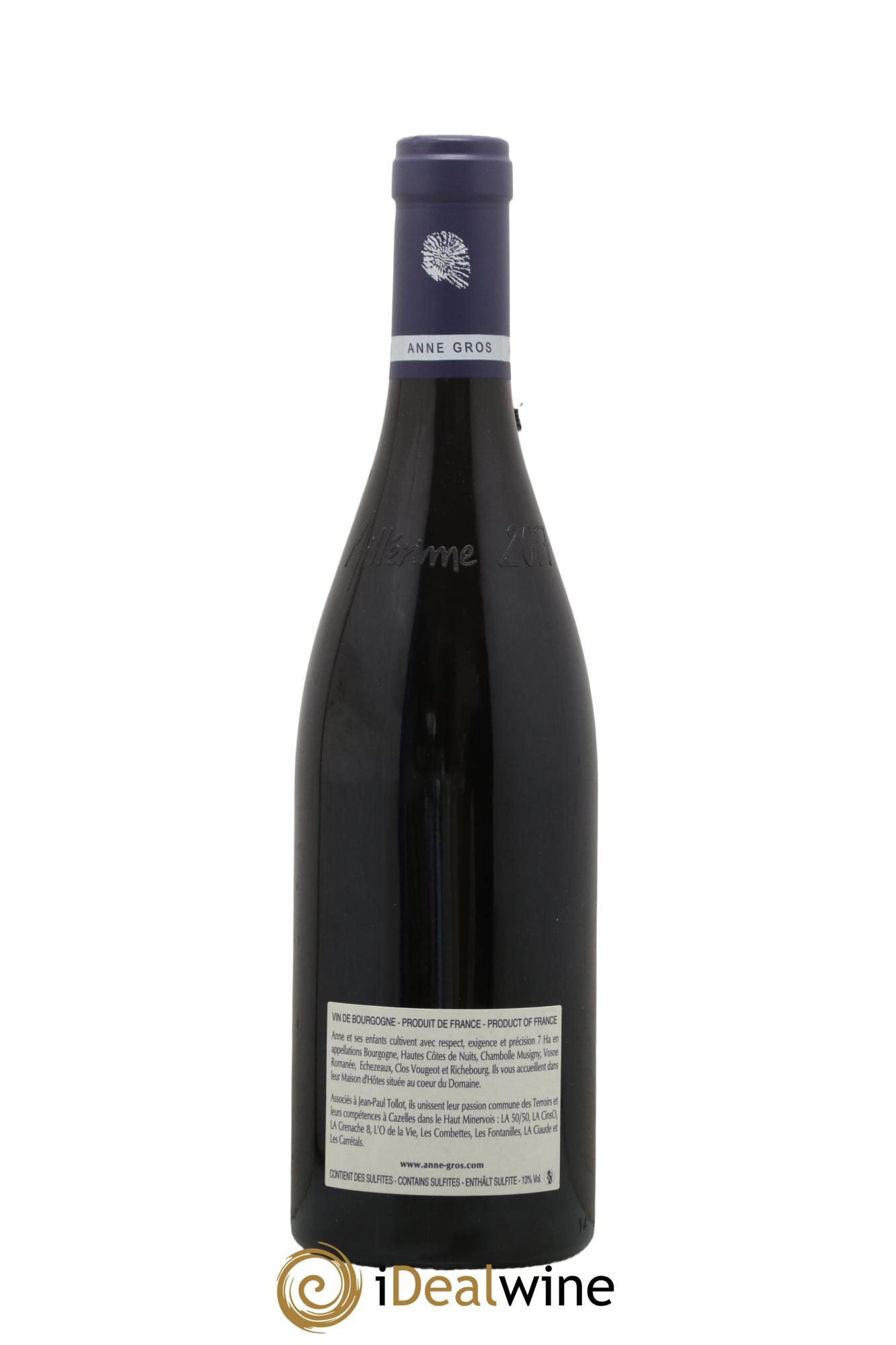 Echezeaux Grand Cru Les Loachausses Anne Gros 2017 - Lot of 1 bottle - 1