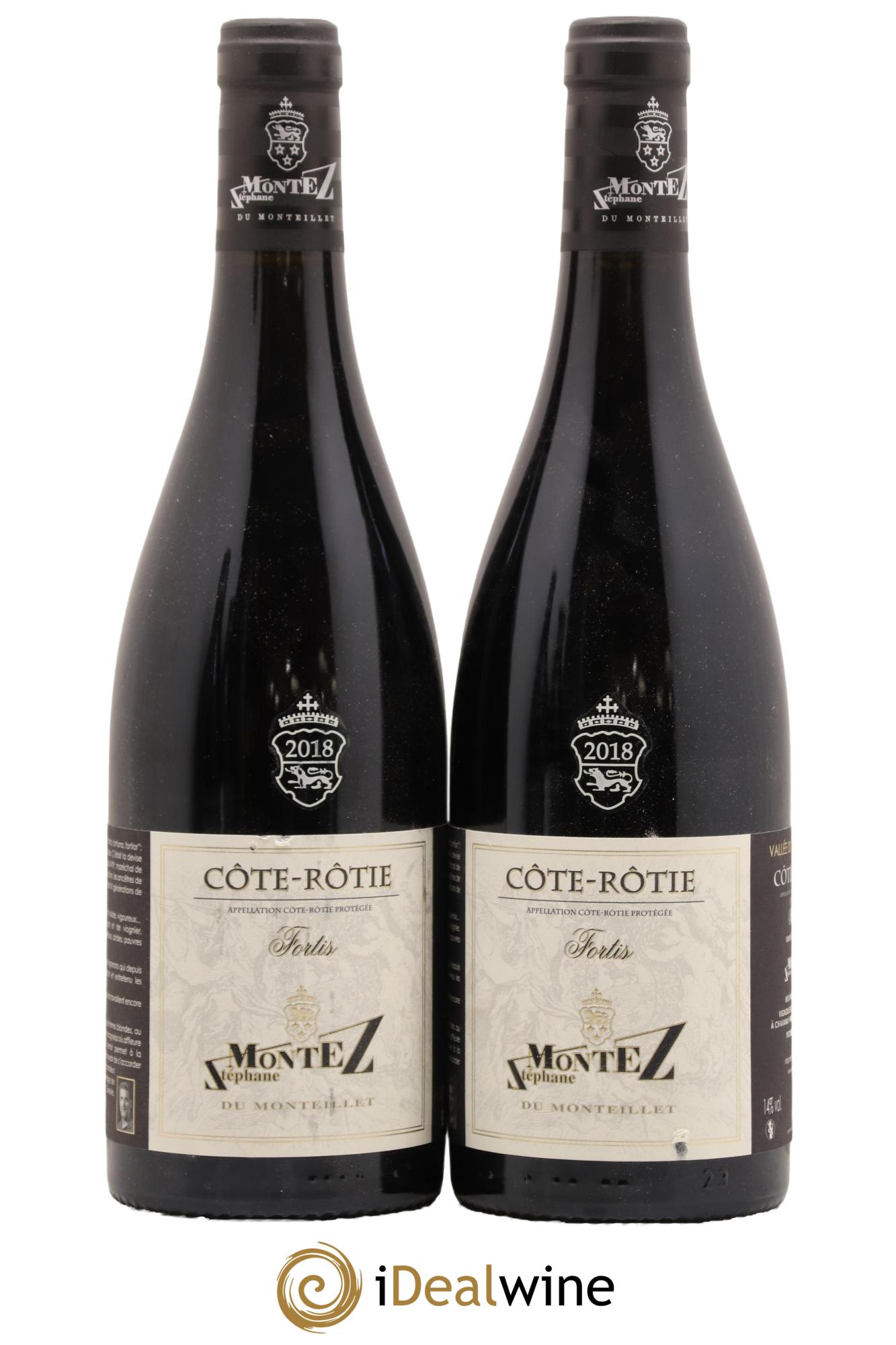 Côte-Rôtie Fortis Monteillet (Domaine du) - Stéphane Montez 2018 - Lot of 2 bottles - 0