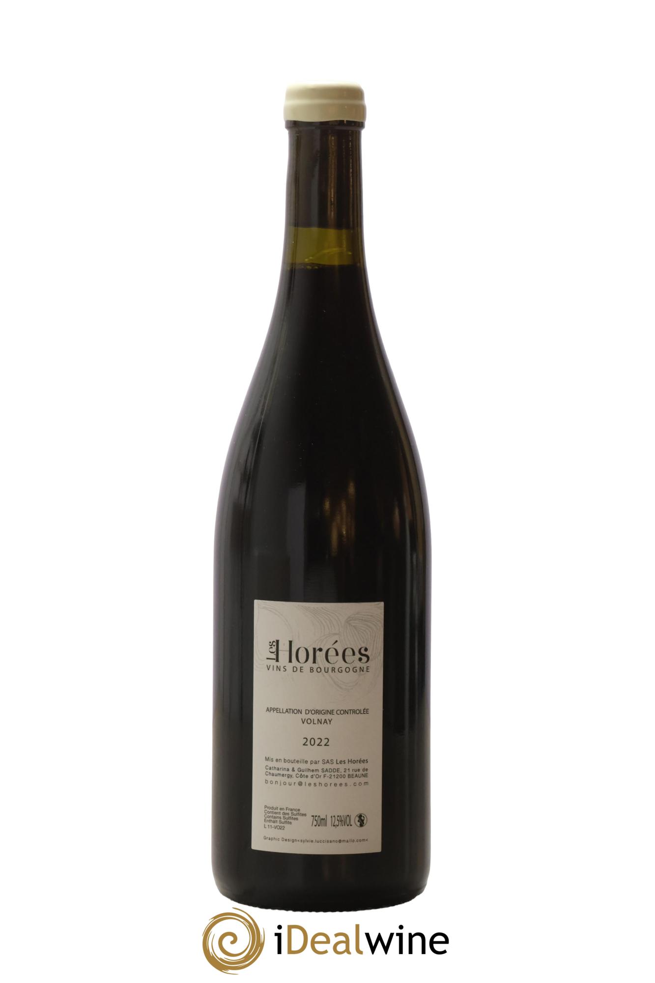 Volnay Sur Roche Les Horées 2022 - Lot de 1 bouteille - 1