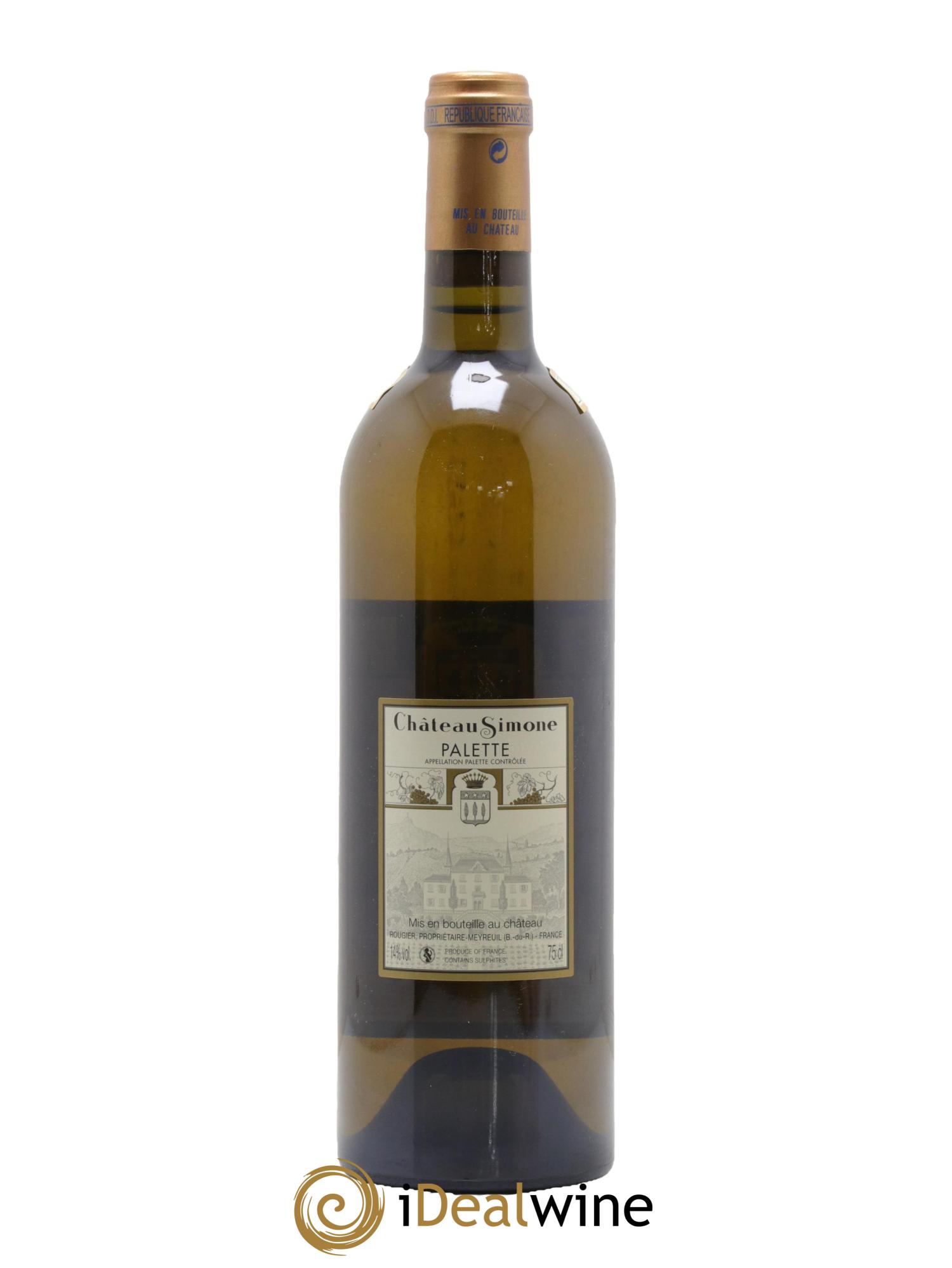 Palette Château Simone Famille Rougier 2018 - Posten von 1 Flasche - 1