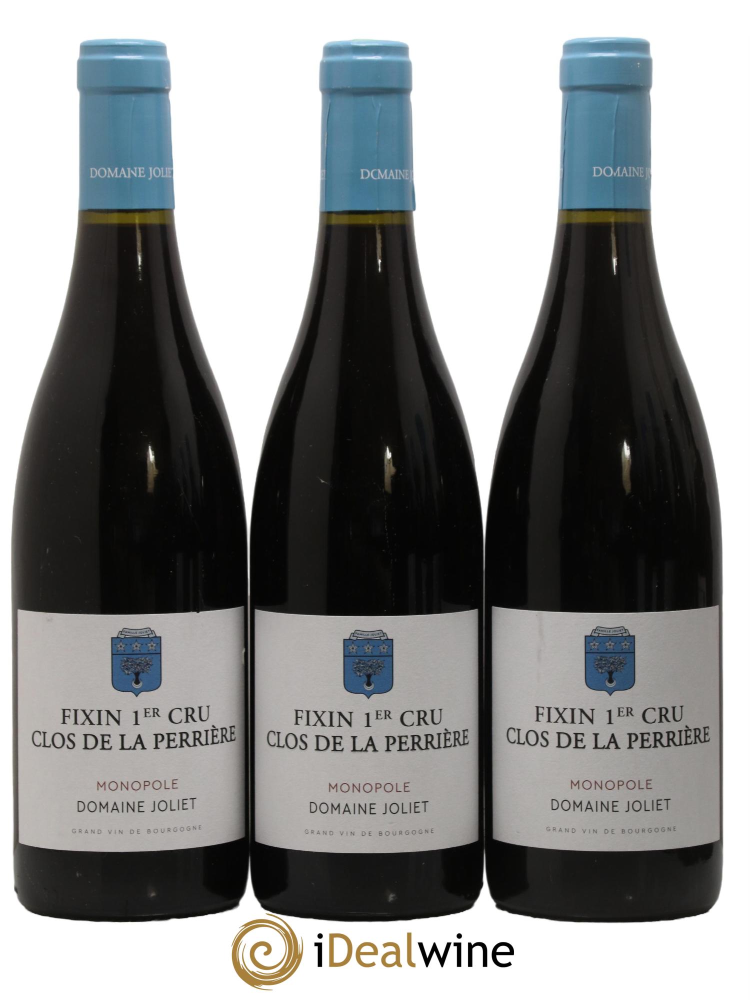 Fixin 1er Cru Clos de la Perrière Joliet Père & Fils (Domaine) 2018 - Lot de 3 bouteilles - 0