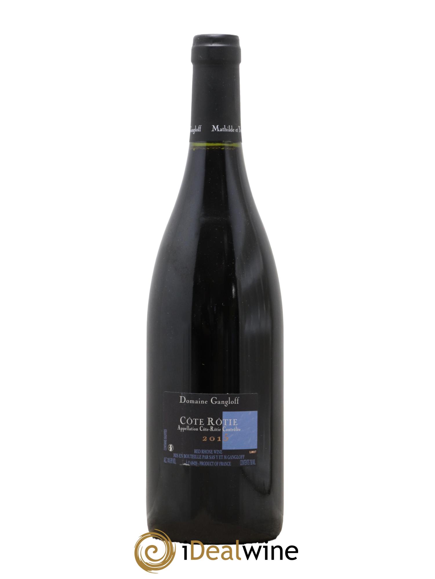 Côte-Rôtie La Barbarine Gangloff (Domaine) 2015 - Lot de 1 bouteille - 1
