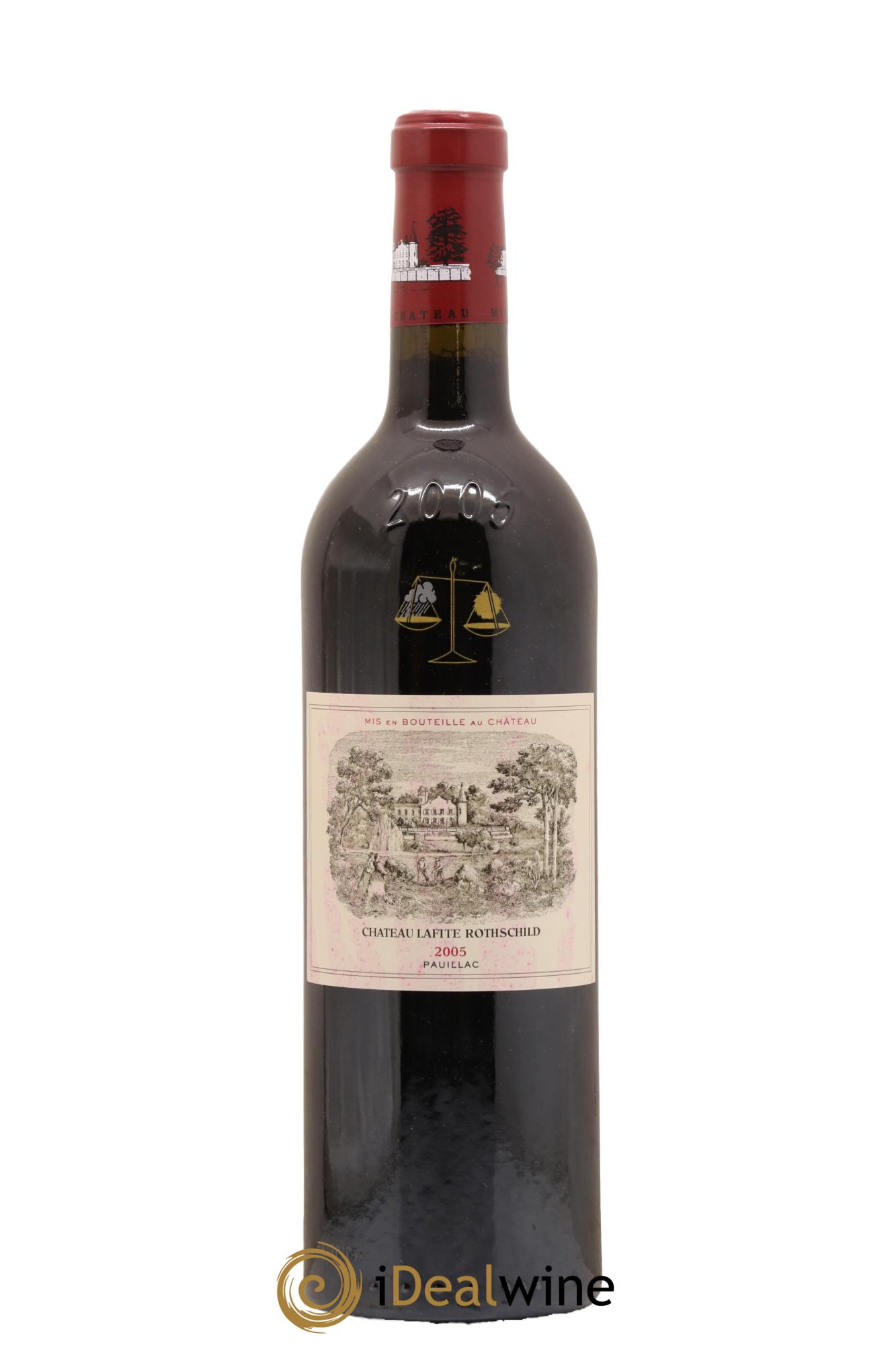 Château Lafite Rothschild 1er Grand Cru Classé 2005 - Lot de 1 bouteille - 0