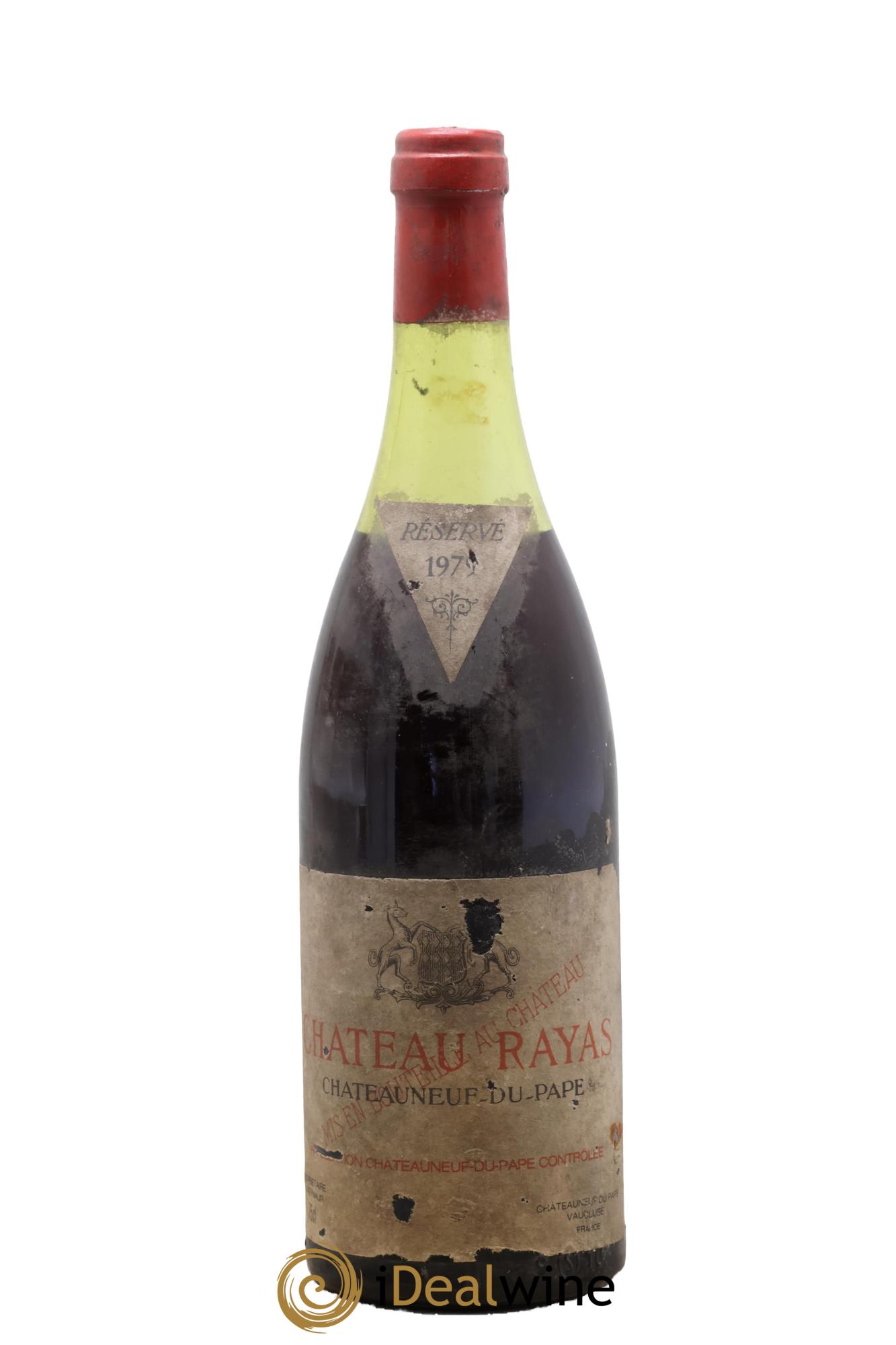 Châteauneuf-du-Pape Château Rayas Emmanuel Reynaud 1979 - Posten von 1 Flasche - 0