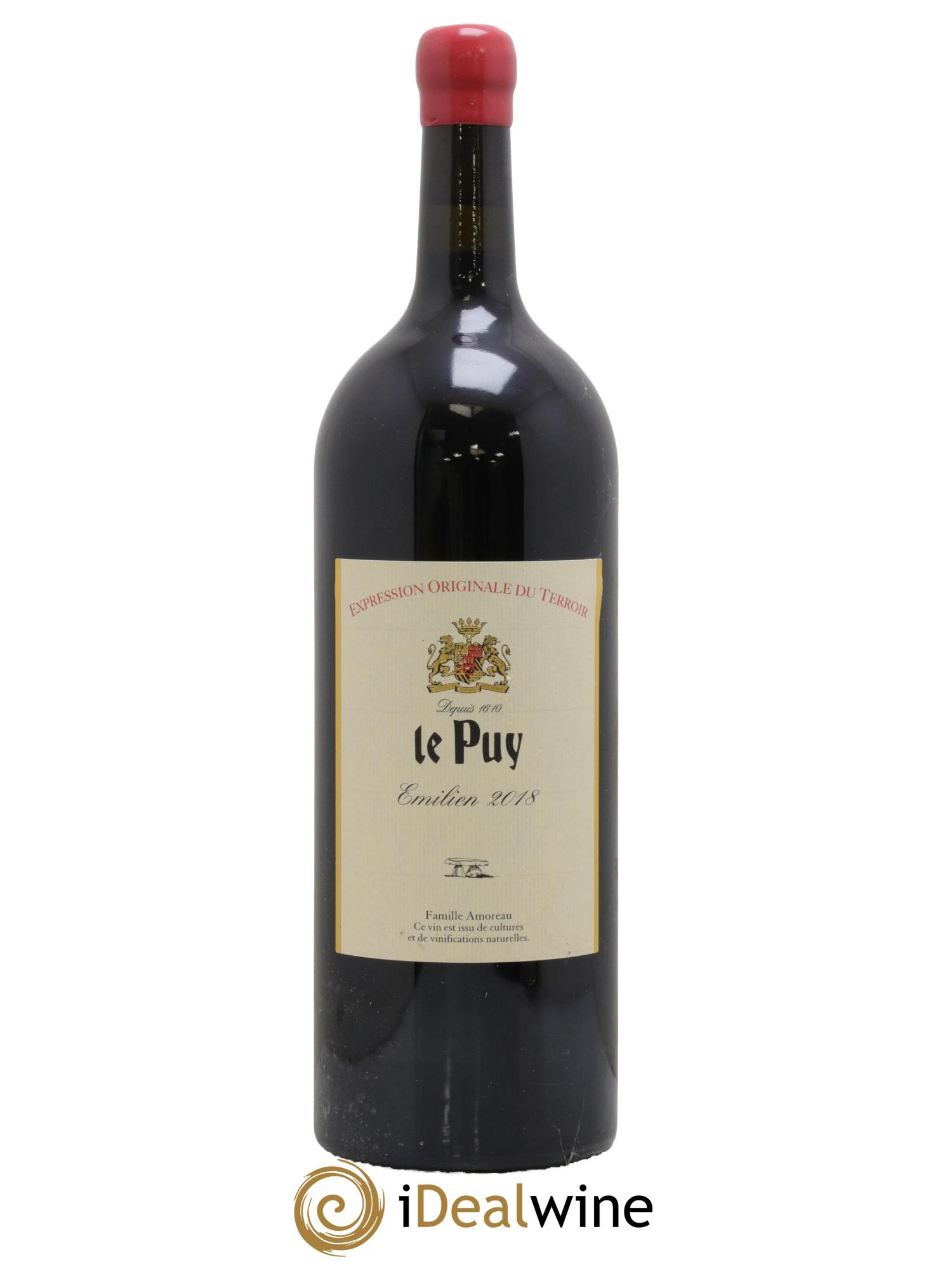 Le Puy - Cuvée Emilien 2018 - Lot de 1 magnum - 0