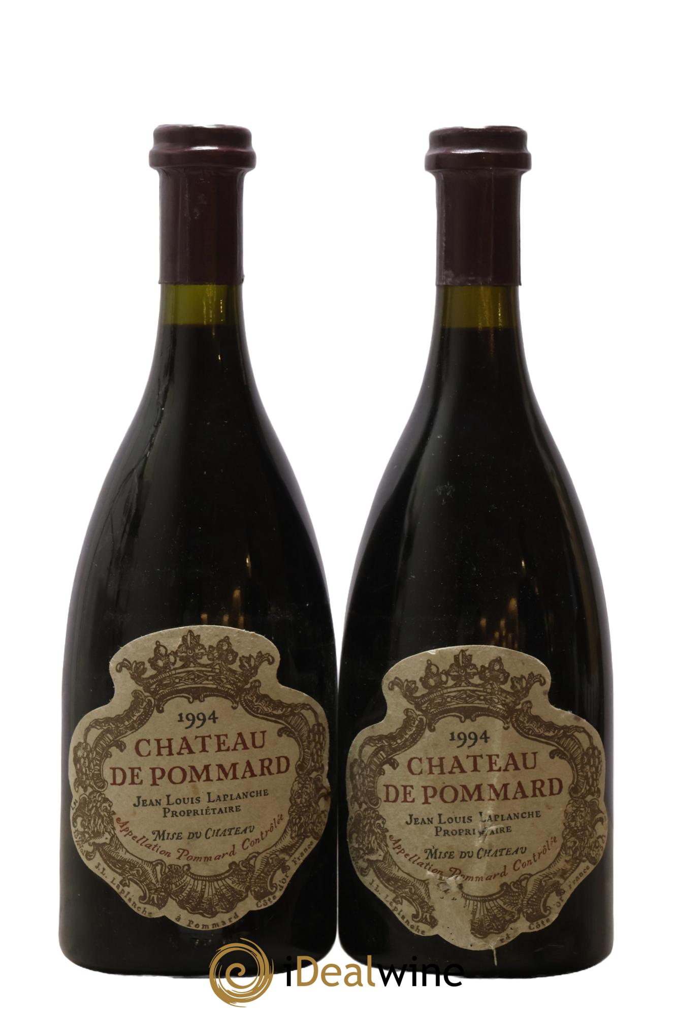 Pommard Château de Pommard  1994 - Lot of 2 bottles - 0
