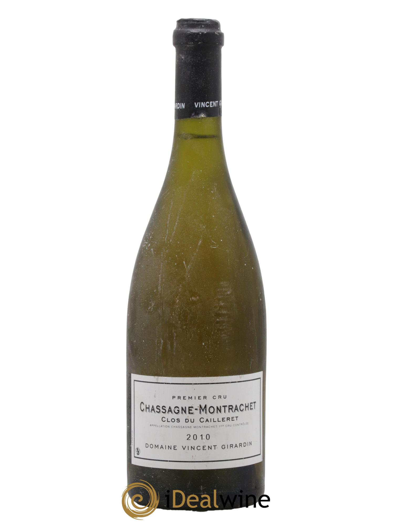 Chassagne-Montrachet 1er Cru Clos du Cailleret Vincent Girardin (Domaine) 2010 - Lot de 1 bouteille - 0
