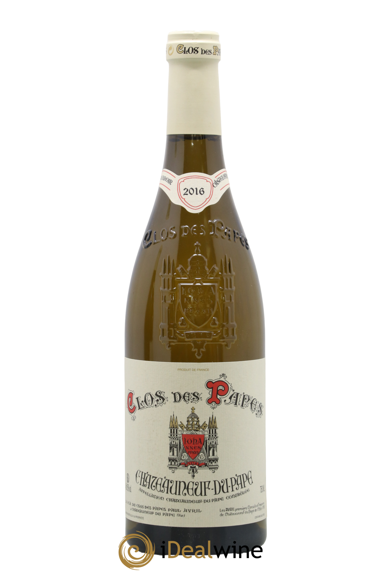 Châteauneuf-du-Pape Clos des Papes - Paul Avril 2016 - Posten von 1 Flasche - 0