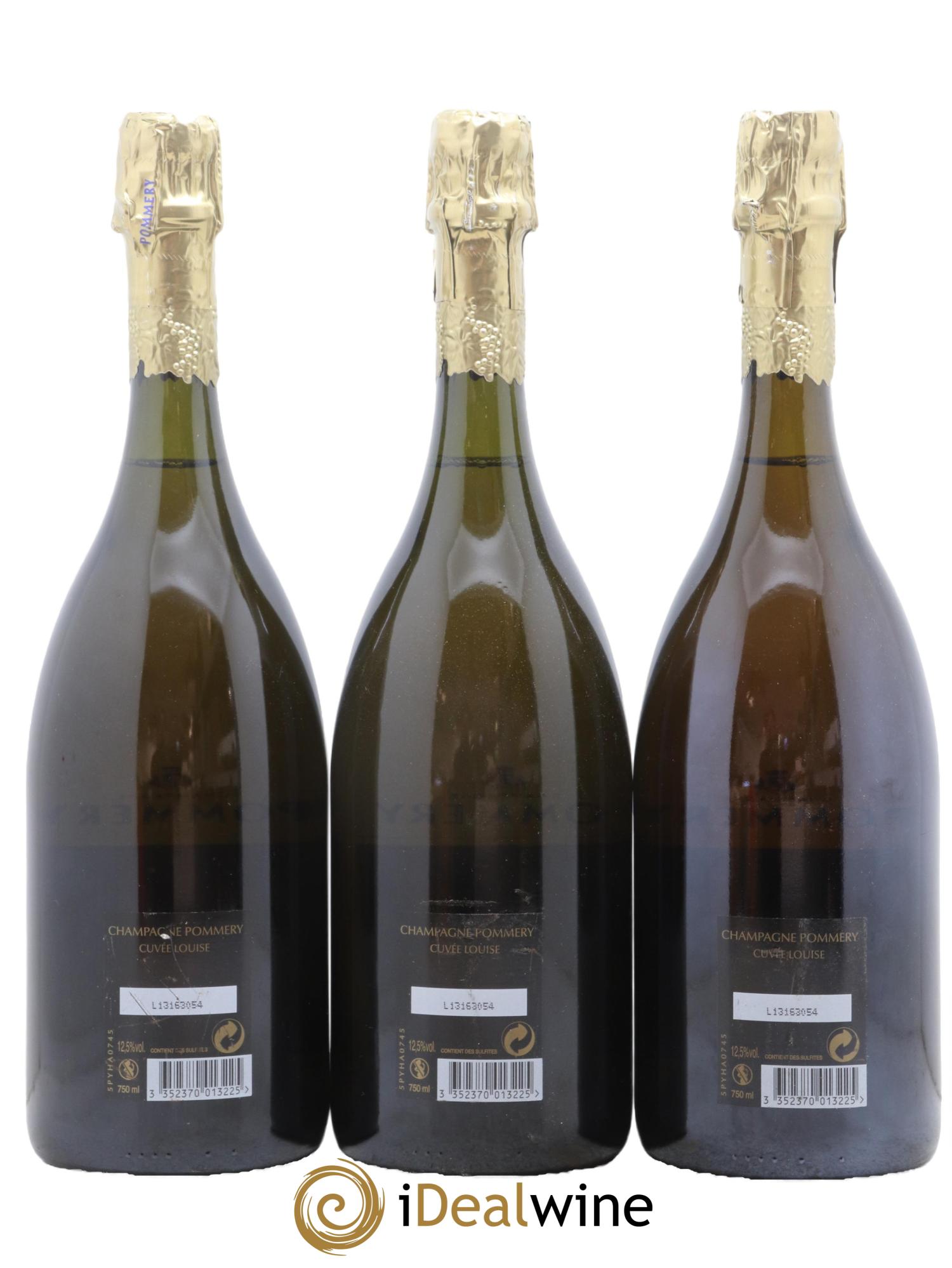 Cuvée Louise Pommery 1999 - Lot of 3 bottles - 1