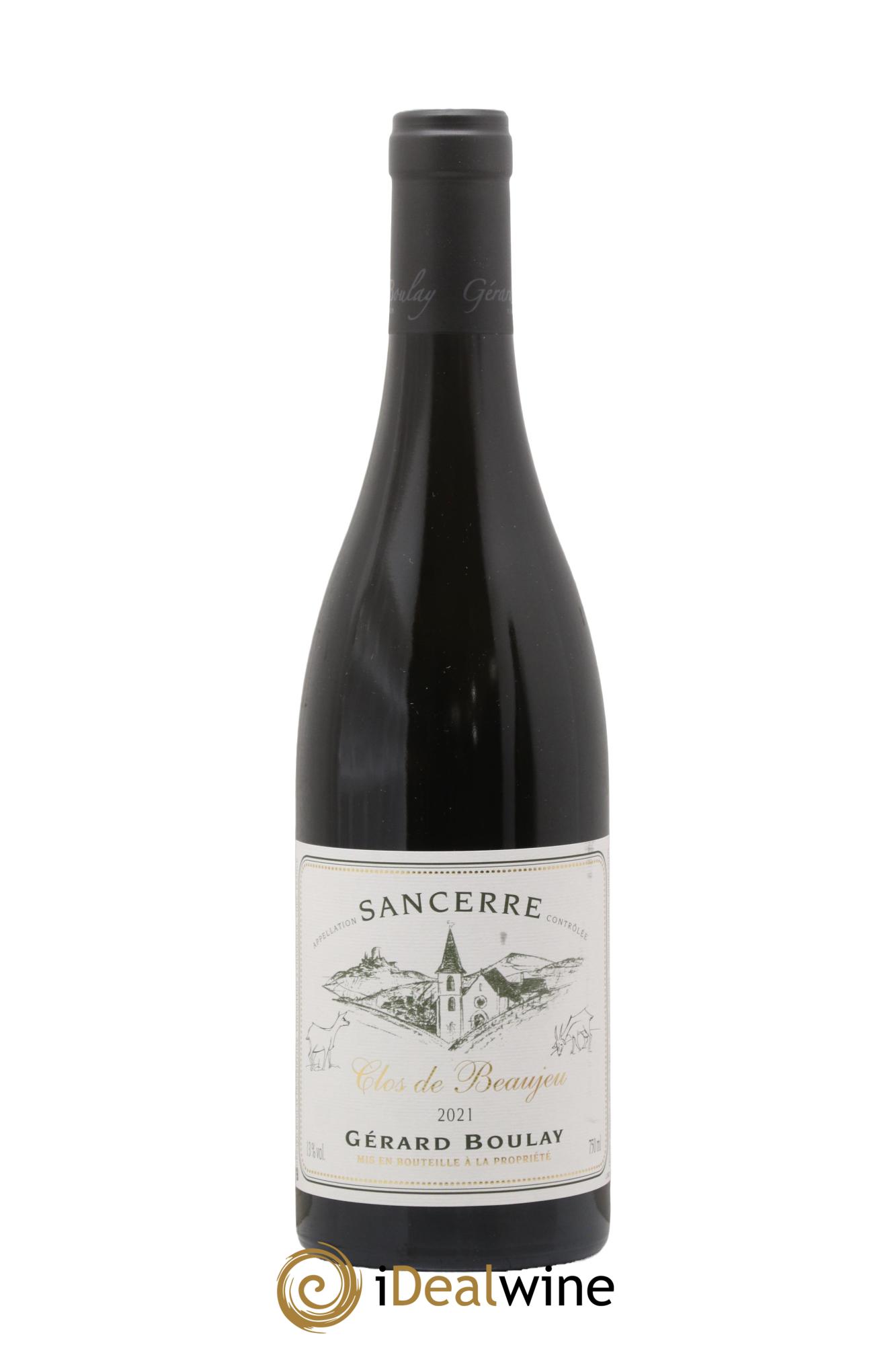 Sancerre Clos de Beaujeu Gérard Boulay 2021 - Lot de 1 bouteille - 0