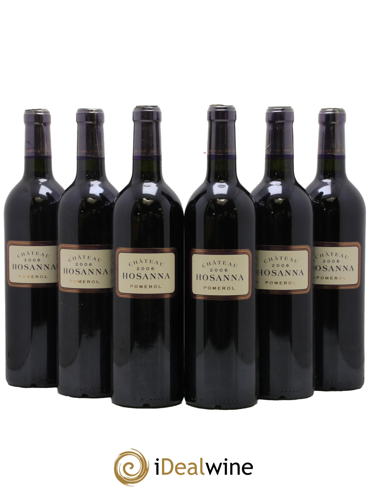 Château Hosanna 2006 - Lot de 6 bouteilles - 0