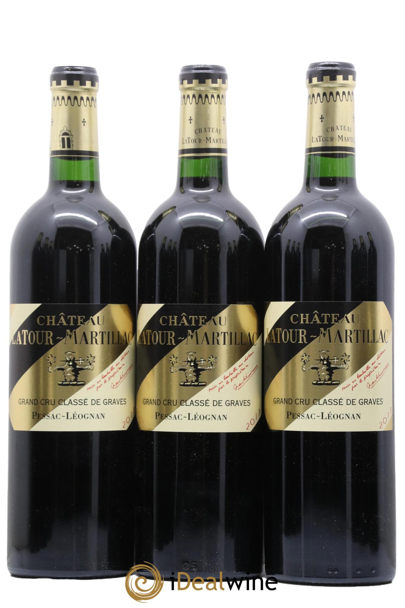Château Latour-Martillac Cru Classé de Graves 2013 - Lot of 12 bottles - 2