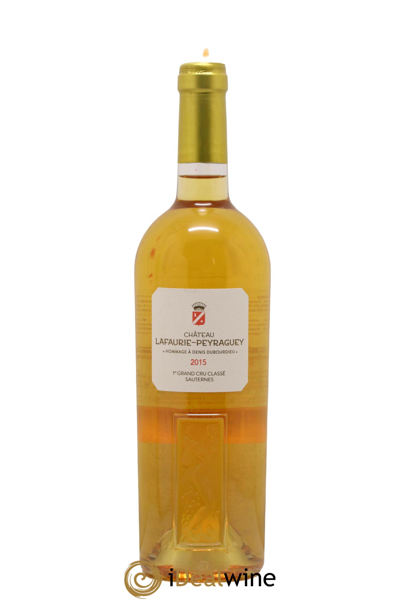 Château Lafaurie-Peyraguey 1er Grand Cru Classé Hommage a Denis Dubourdieu 2015 - Lot de 1 bouteille - 0